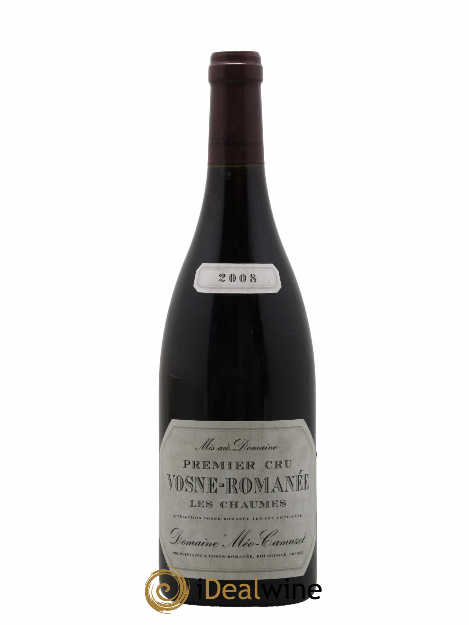 Vosne-Romanée 1er Cru Les Chaumes Méo-Camuzet (Domaine) 2008 - Lot de 1 bouteille - 0