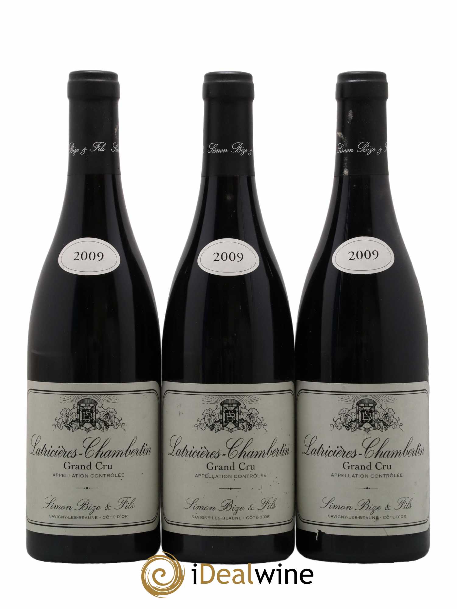 Latricières-Chambertin Grand Cru Simon Bize & Fils 2009 - Lot de 3 bouteilles - 0
