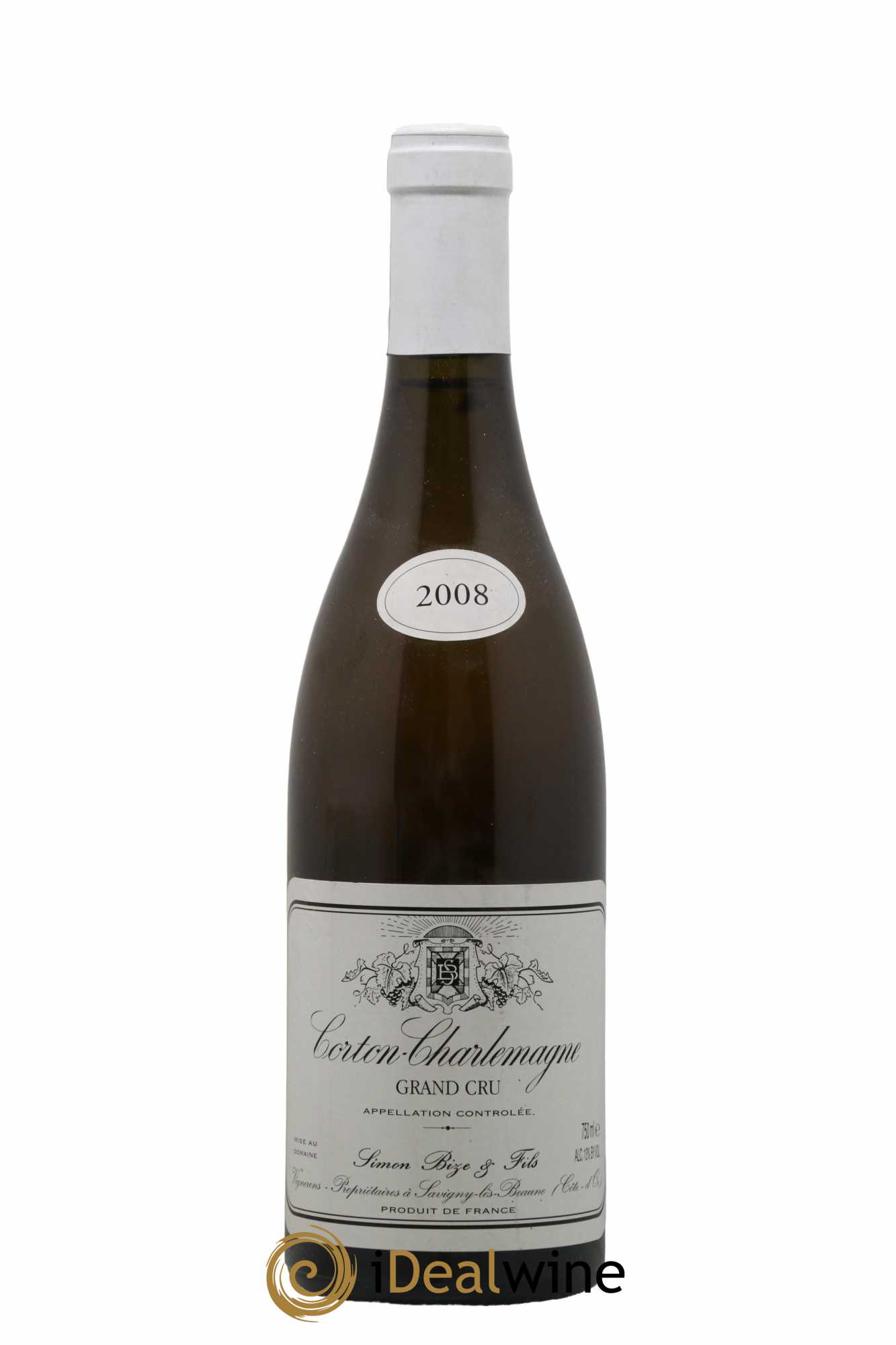 Corton-Charlemagne Grand Cru Simon Bize & Fils 2008 - Lot de 1 bouteille - 0