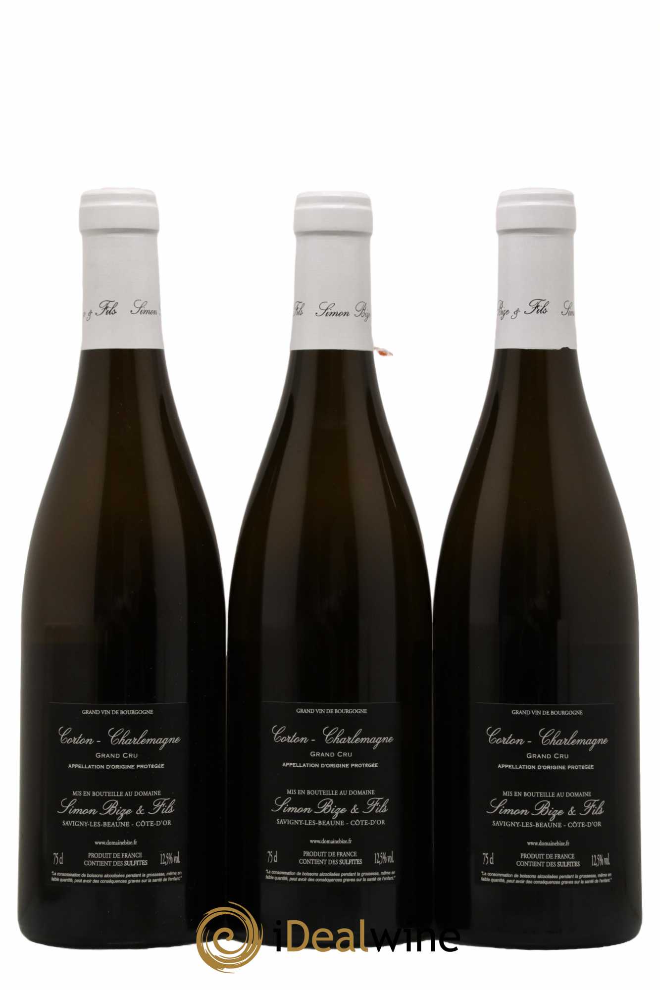 Corton-Charlemagne Grand Cru Simon Bize & Fils 2021 - Lot de 3 bouteilles - 1
