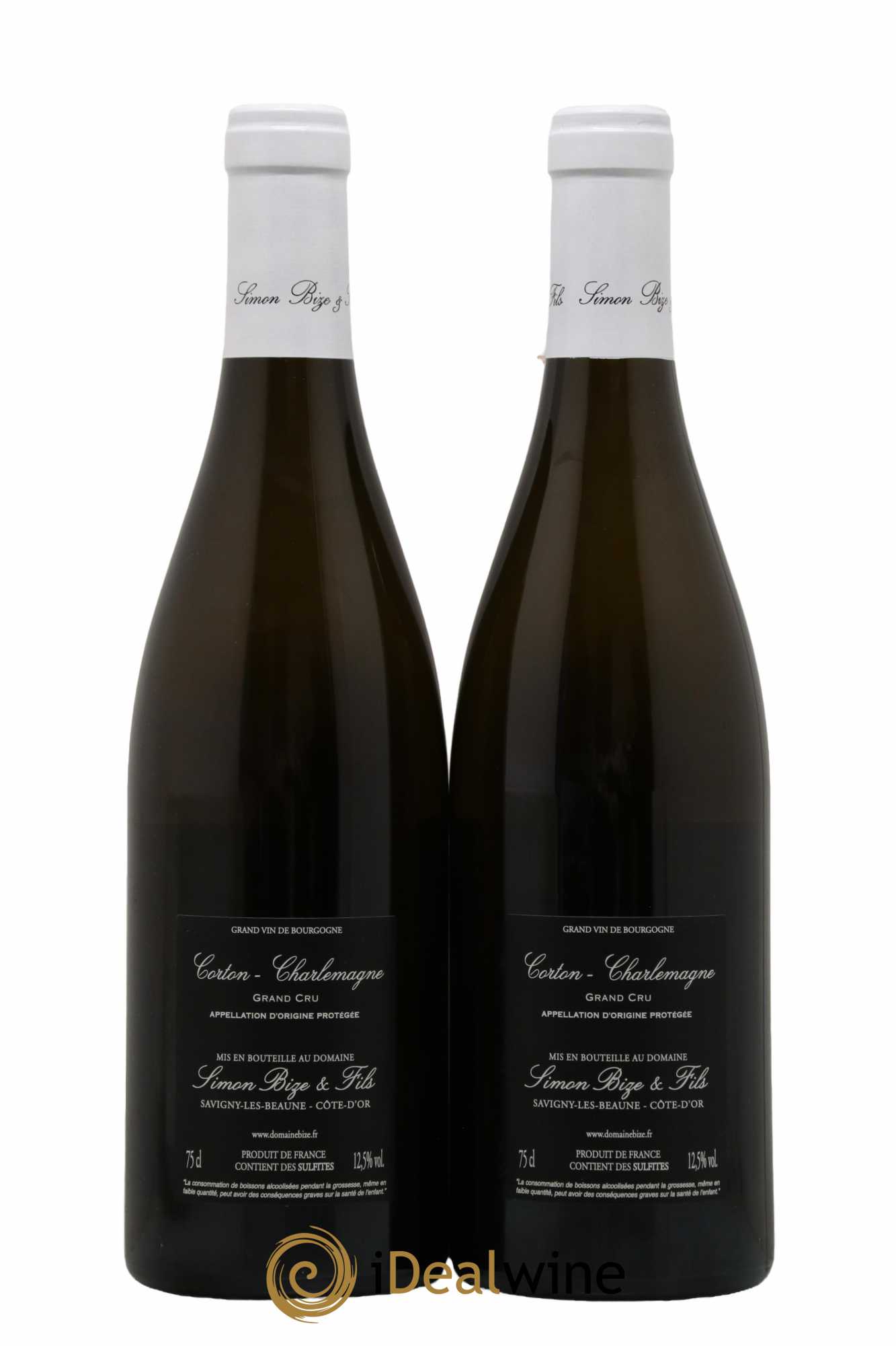 Corton-Charlemagne Grand Cru Simon Bize & Fils 2021 - Lot de 2 bouteilles - 1