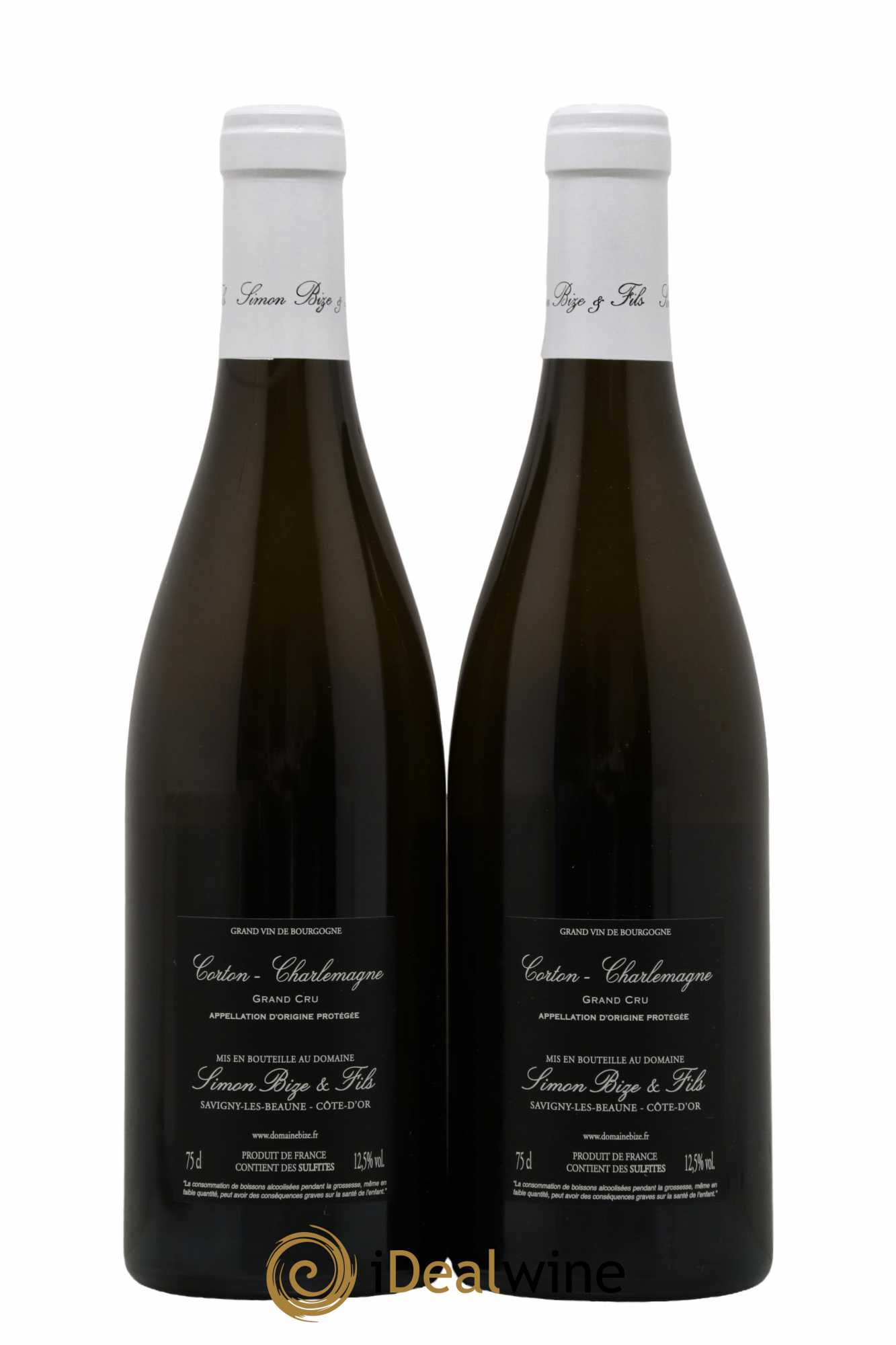 Corton-Charlemagne Grand Cru Simon Bize & Fils 2021 - Lot de 2 bouteilles - 1