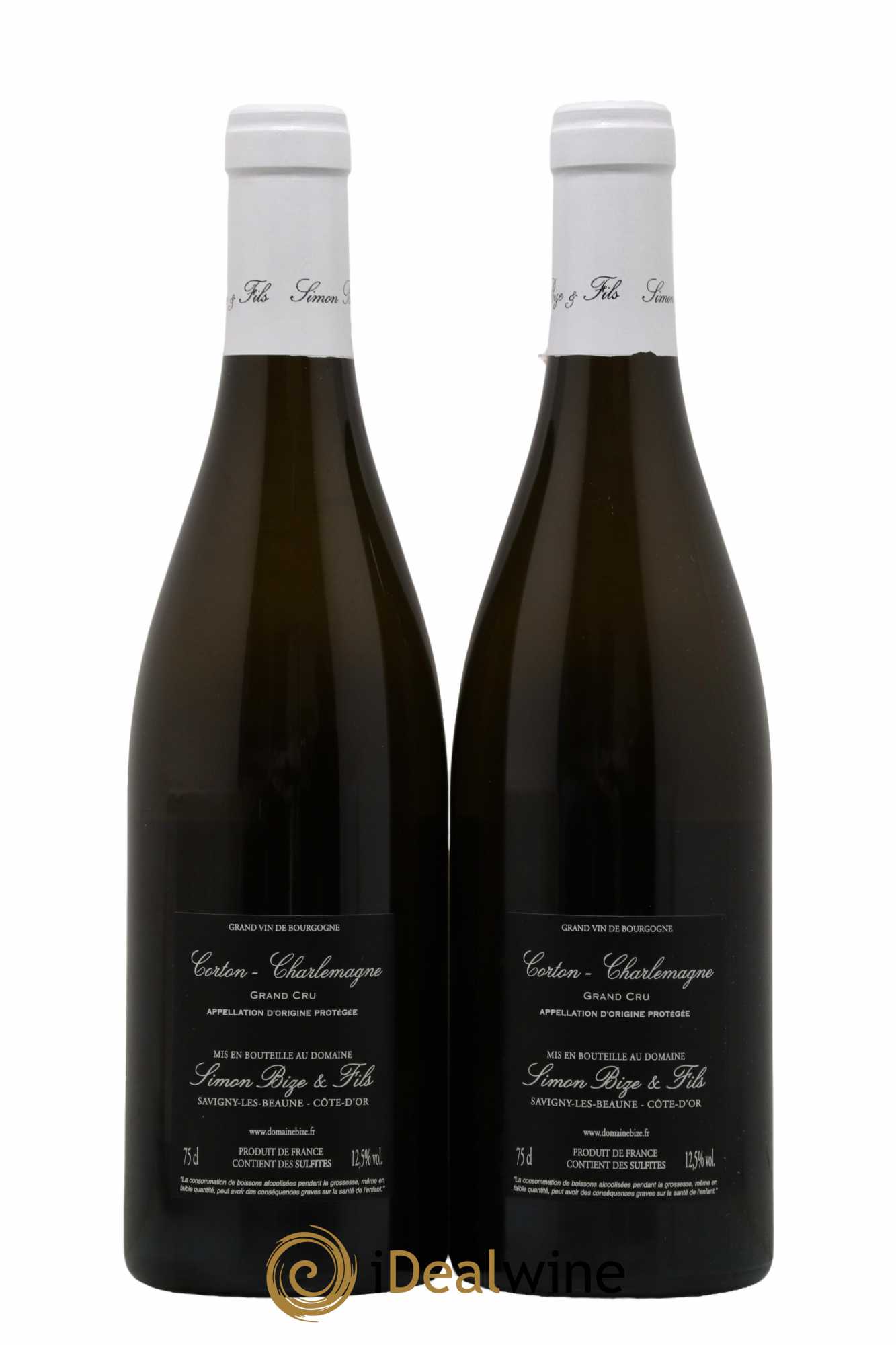 Corton-Charlemagne Grand Cru Simon Bize & Fils 2021 - Lot de 2 bouteilles - 1