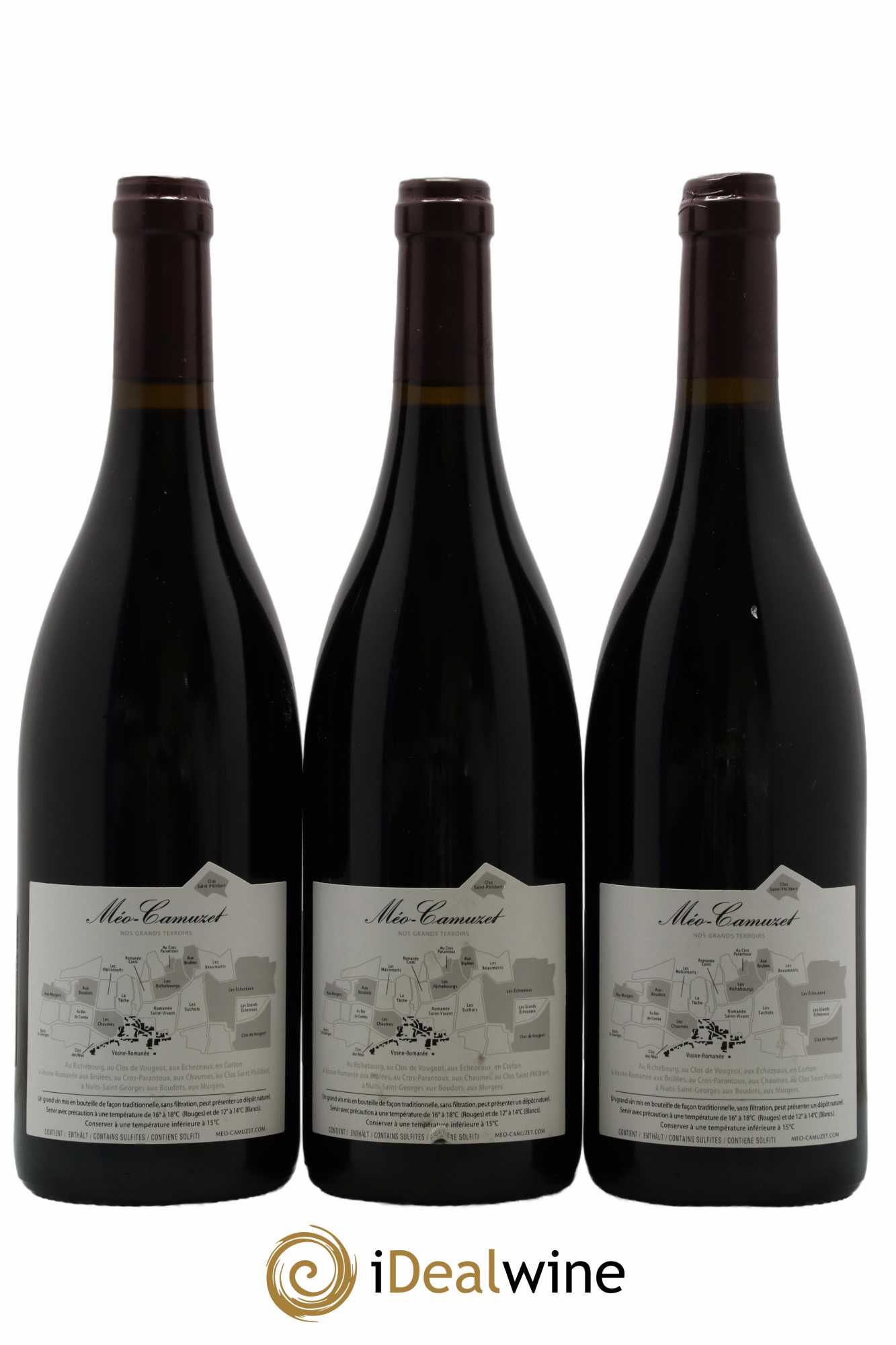 Corton Grand Cru La Vigne au Saint Méo-Camuzet (Domaine) 2018 - Lot de 3 bouteilles - 1