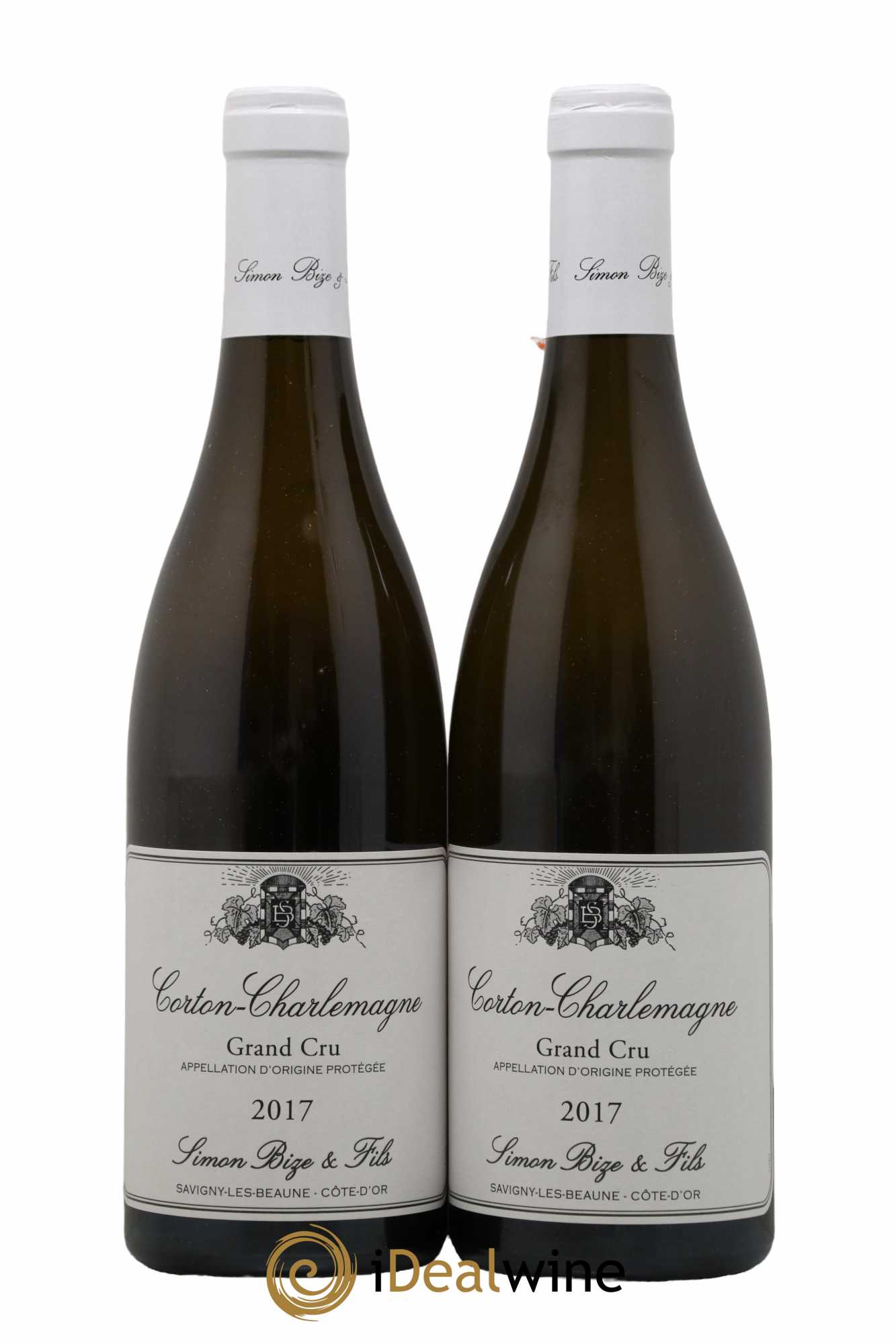 Corton-Charlemagne Grand Cru Simon Bize & Fils 2017 - Lot de 2 bouteilles - 0