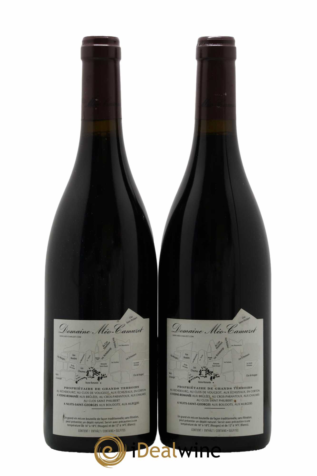 Corton Grand Cru La Vigne au Saint Méo-Camuzet (Domaine) 2012 - Lot de 2 bouteilles - 1