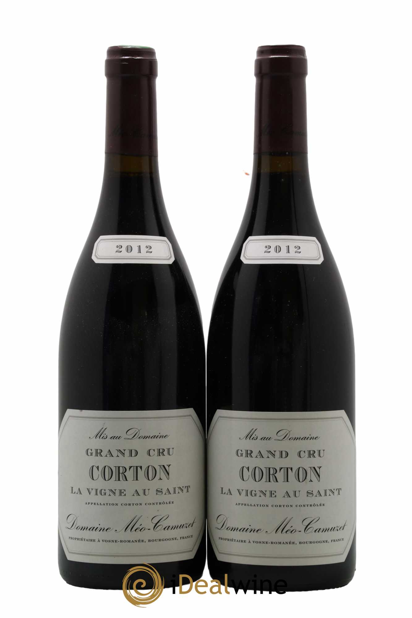 Corton Grand Cru La Vigne au Saint Méo-Camuzet (Domaine) 2012 - Lot de 2 bouteilles - 0