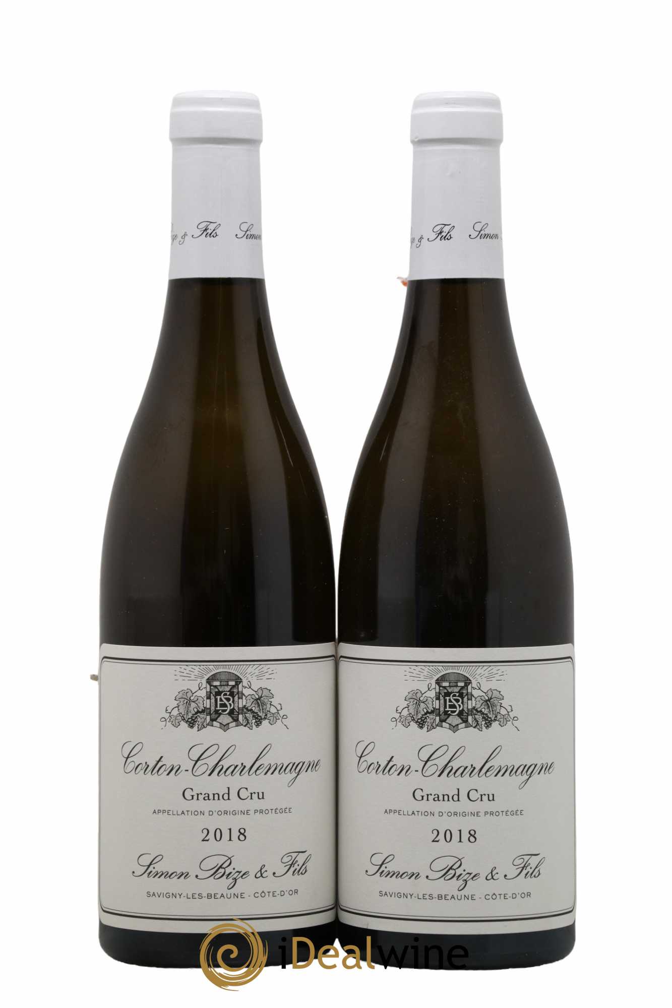 Corton-Charlemagne Grand Cru Simon Bize & Fils 2018 - Posten von 2 Flaschen - 0