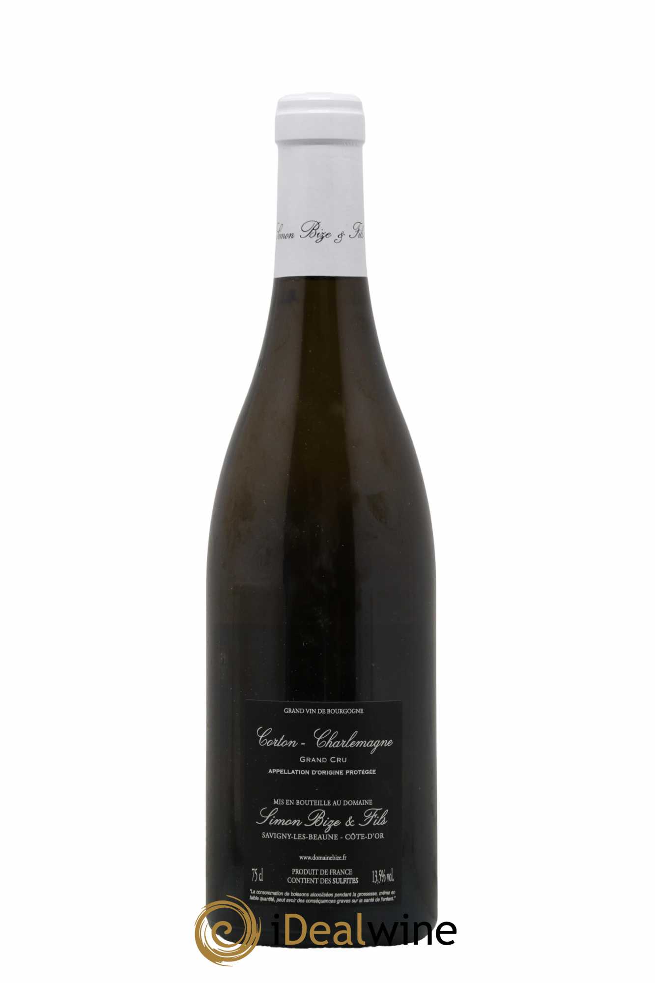 Corton-Charlemagne Grand Cru Simon Bize & Fils 2018 - Lot de 1 bouteille - 1