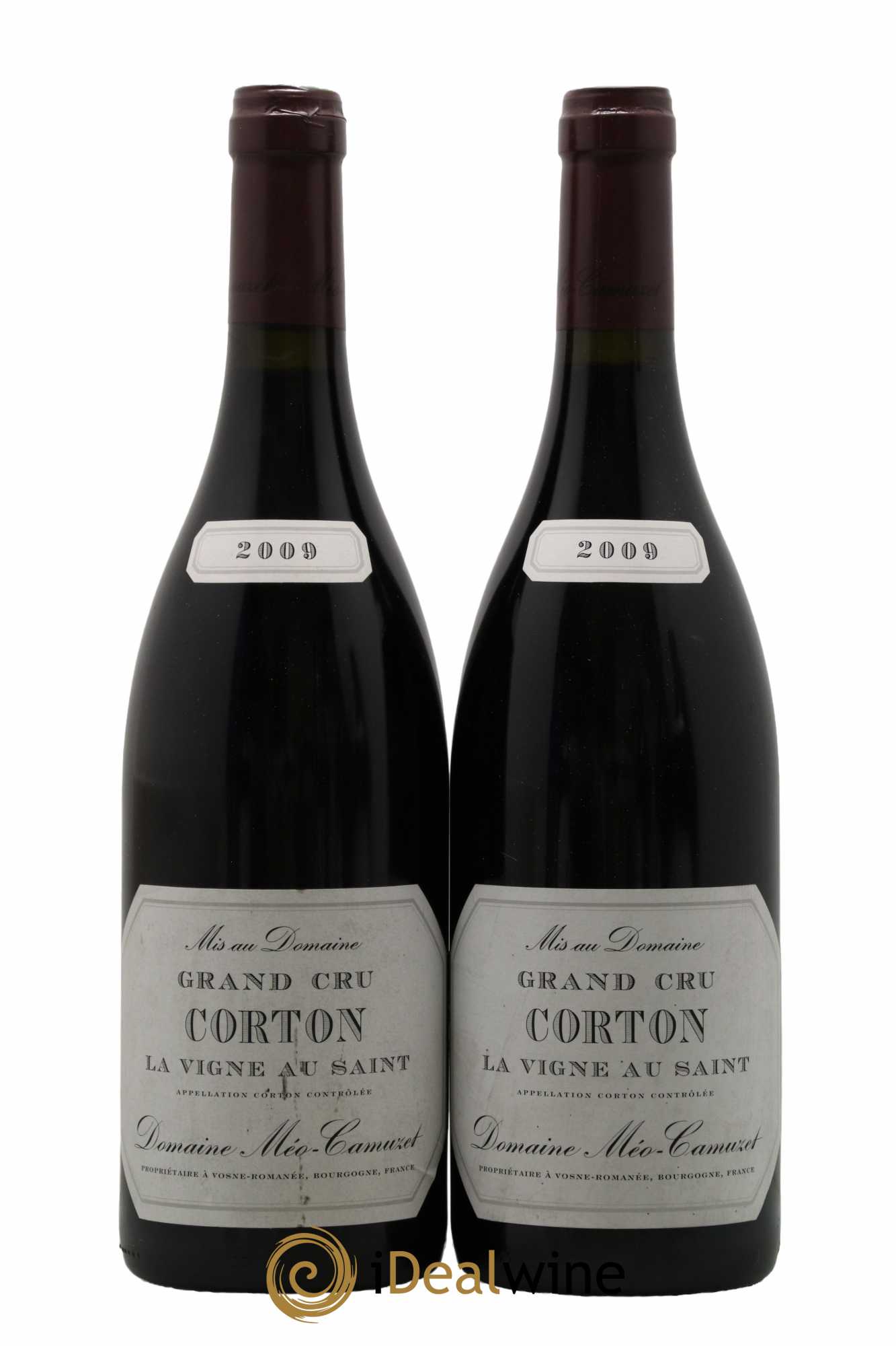 Corton Grand Cru La Vigne au Saint Méo-Camuzet (Domaine) 2009 - Lot de 2 bouteilles - 0