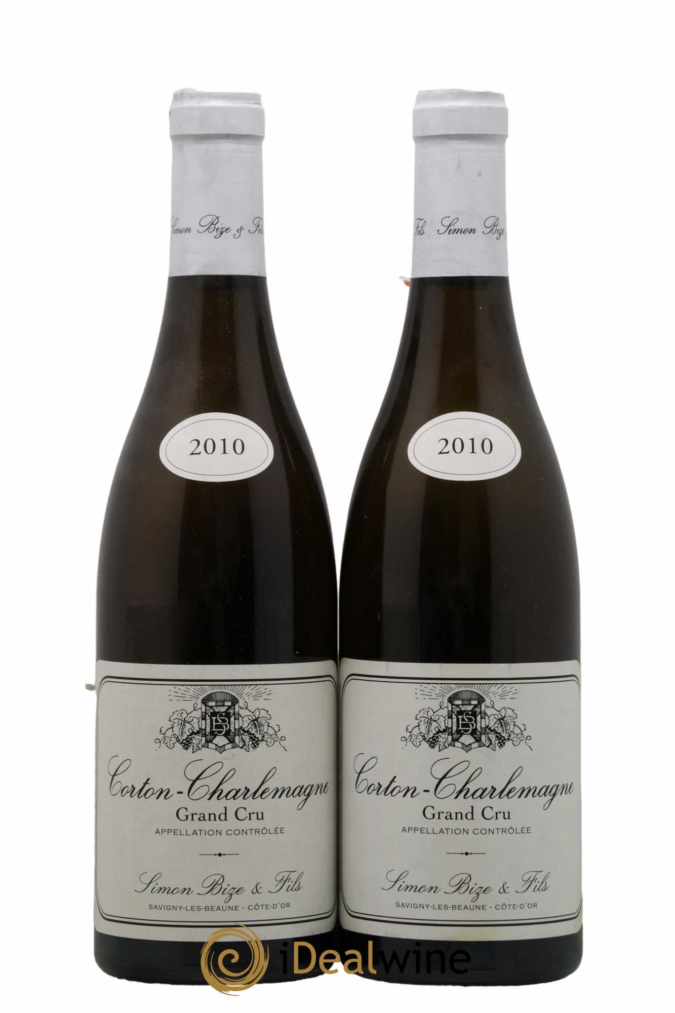 Corton-Charlemagne Grand Cru Simon Bize & Fils 2010 - Posten von 2 Flaschen - 0