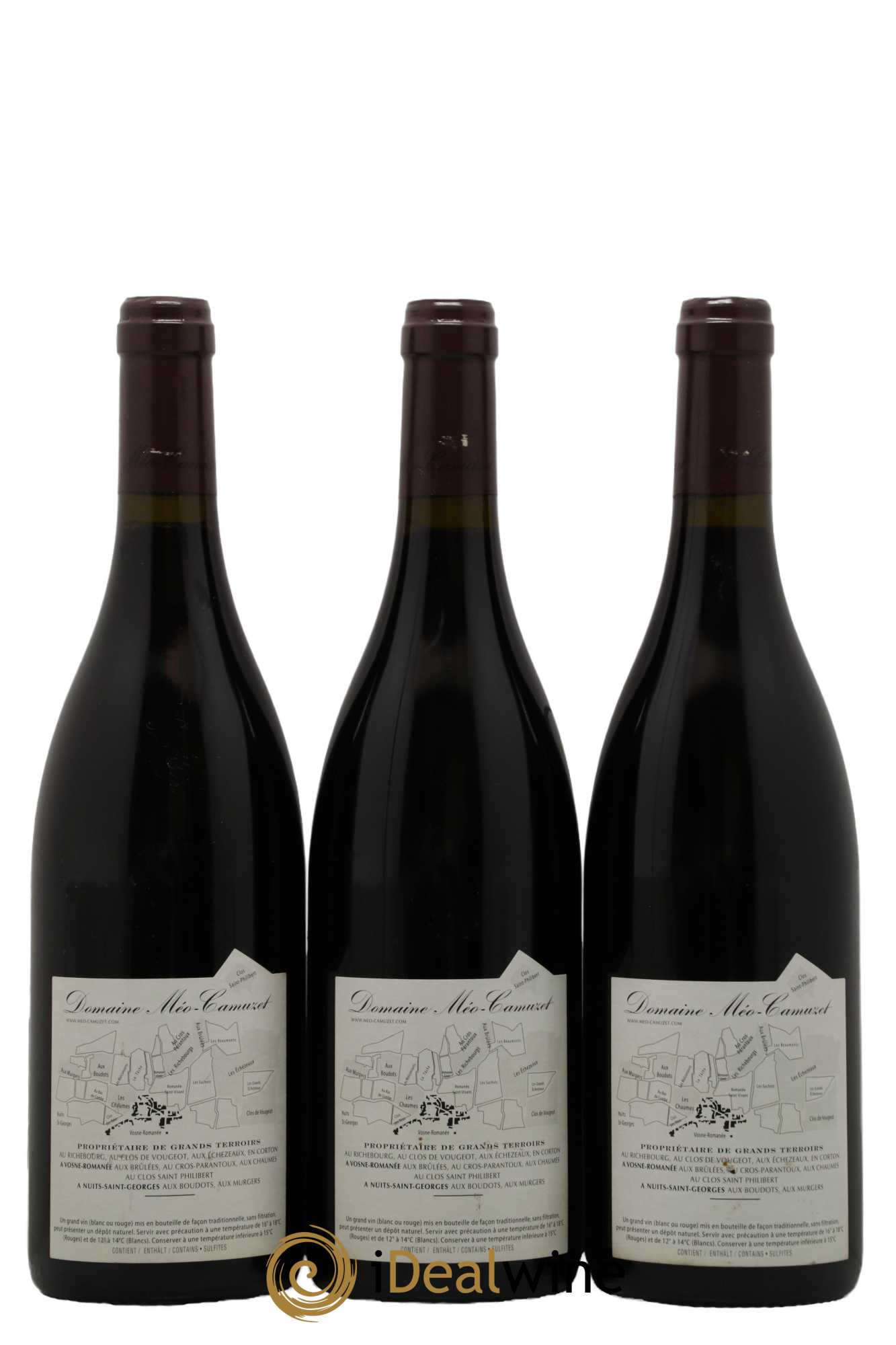 Corton Grand Cru La Vigne au Saint Méo-Camuzet (Domaine) 2014 - Lot de 3 bouteilles - 1