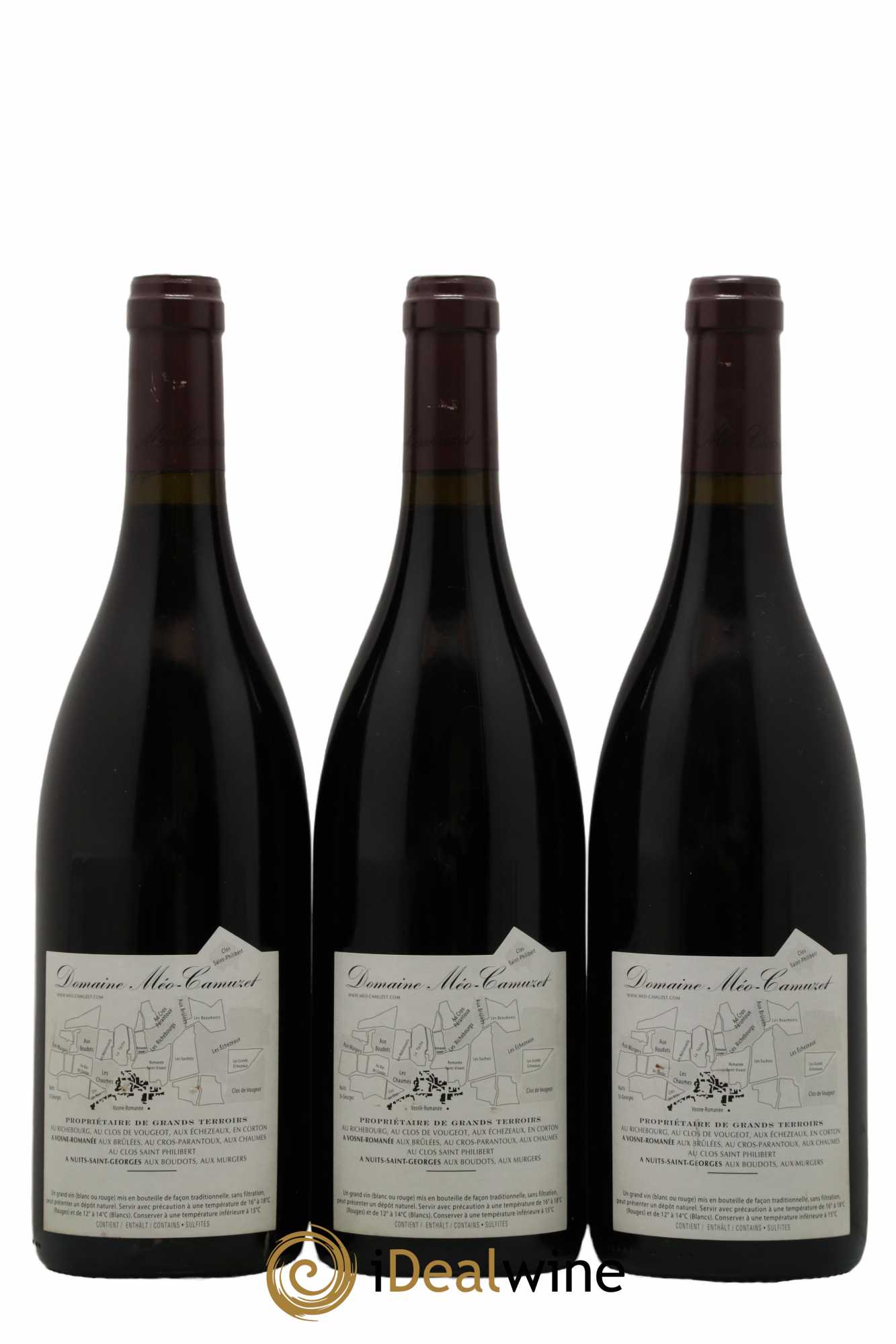 Corton Grand Cru La Vigne au Saint Méo-Camuzet (Domaine) 2014 - Lot de 3 bouteilles - 1