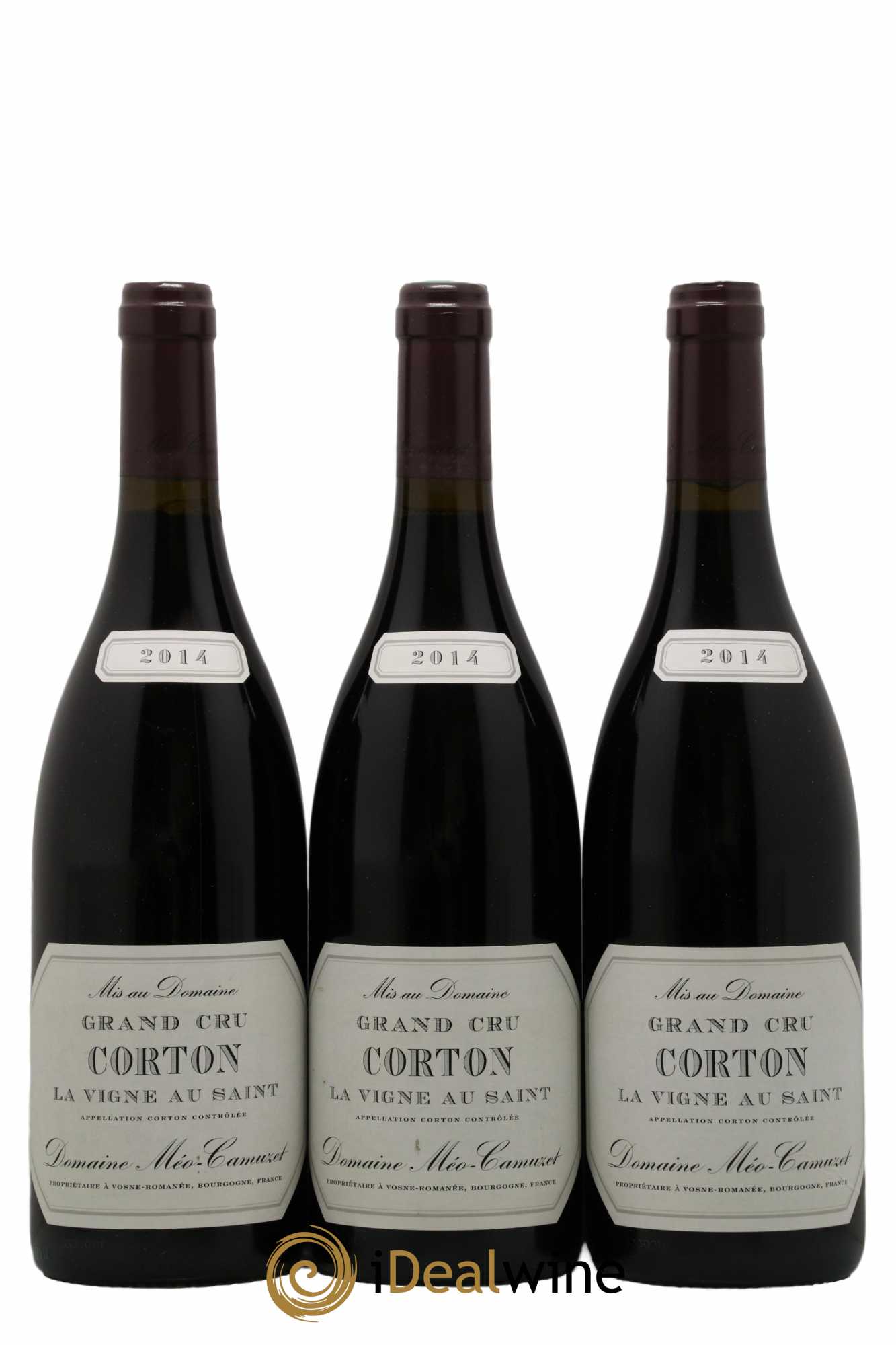 Corton Grand Cru La Vigne au Saint Méo-Camuzet (Domaine) 2014 - Lot de 3 bouteilles - 0