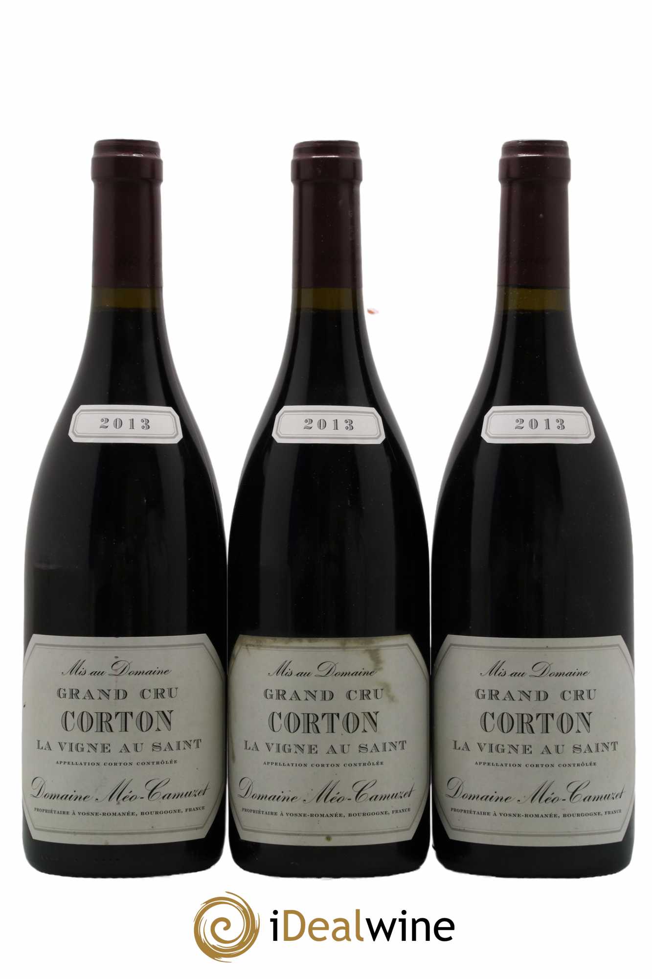 Corton Grand Cru La Vigne au Saint Méo-Camuzet (Domaine) 2013 - Lot de 3 bouteilles - 0