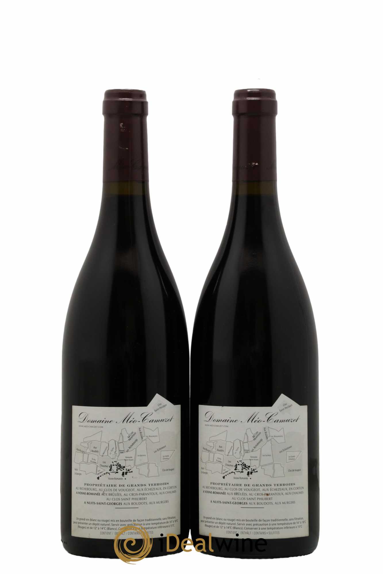 Corton Grand Cru La Vigne au Saint Méo-Camuzet (Domaine) 2014 - Lot de 2 bouteilles - 1