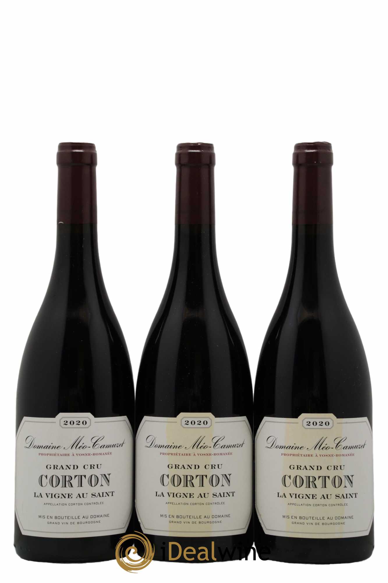 Corton Grand Cru La Vigne au Saint Méo-Camuzet (Domaine) 2020 - Lot de 3 bouteilles - 0