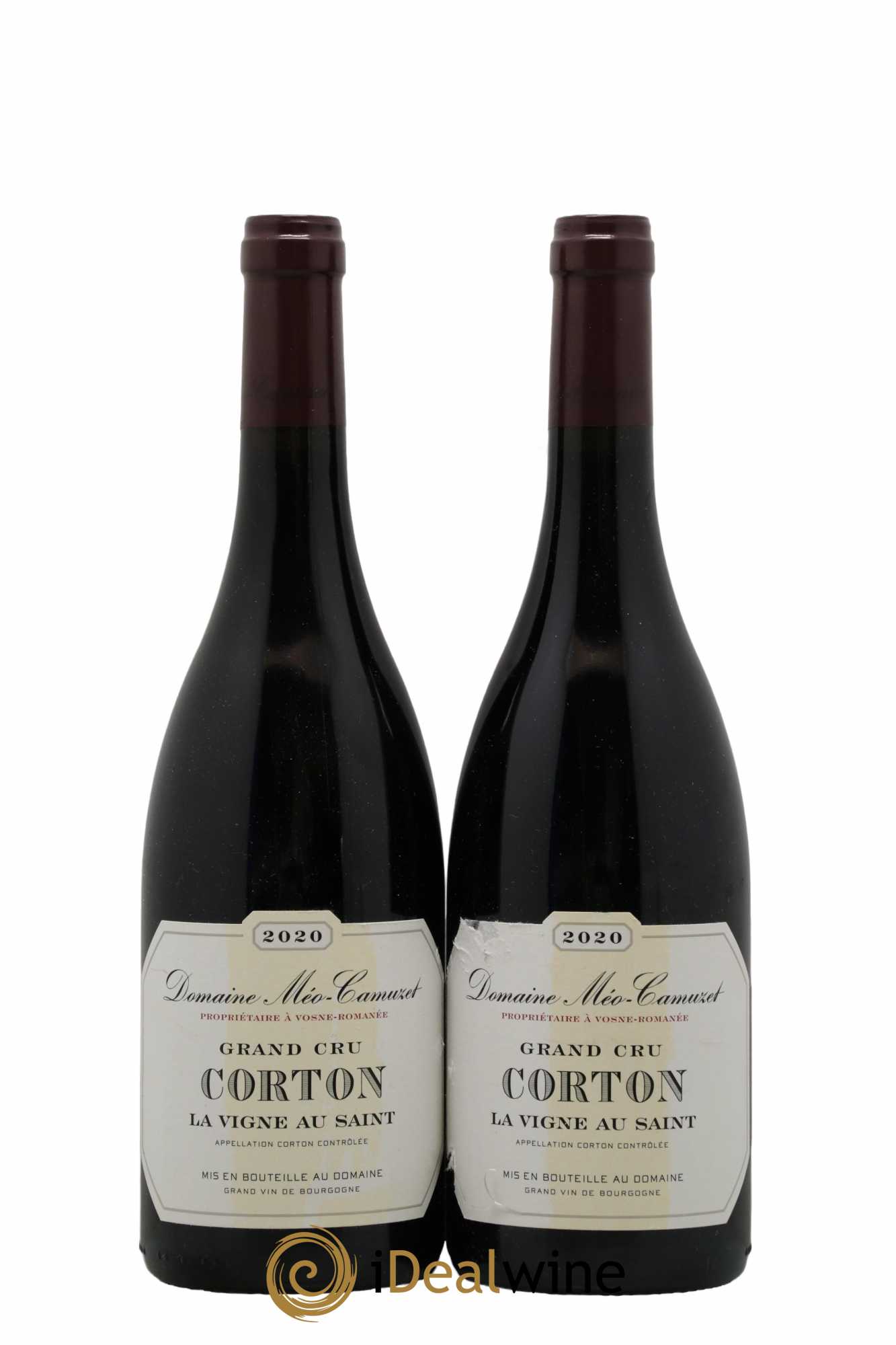 Corton Grand Cru La Vigne au Saint Méo-Camuzet (Domaine) 2020 - Lot de 2 bouteilles - 0