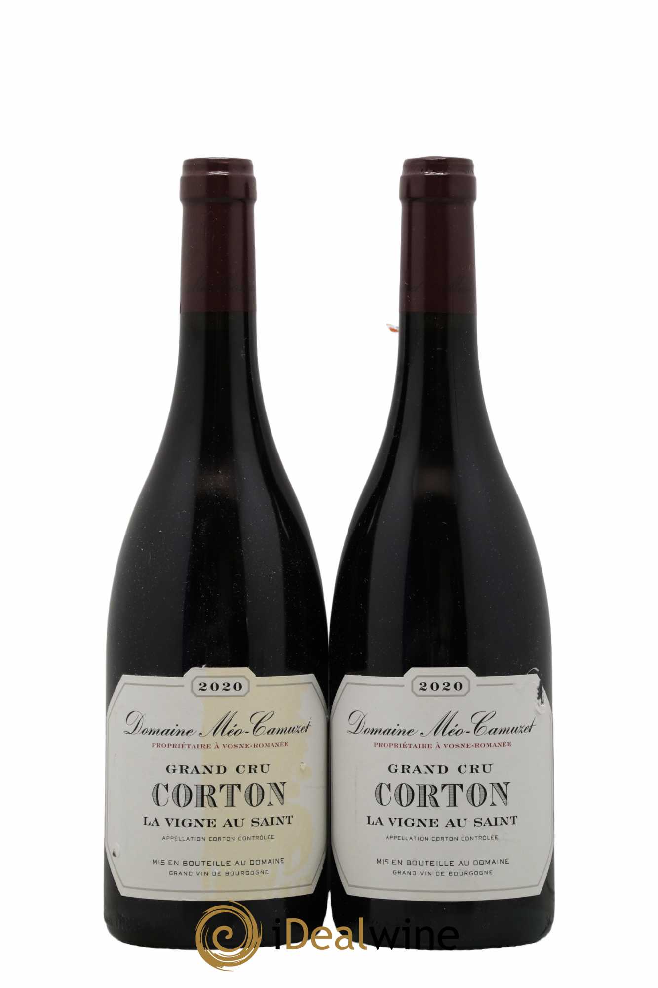 Corton Grand Cru La Vigne au Saint Méo-Camuzet (Domaine) 2020 - Lot de 2 bouteilles - 0