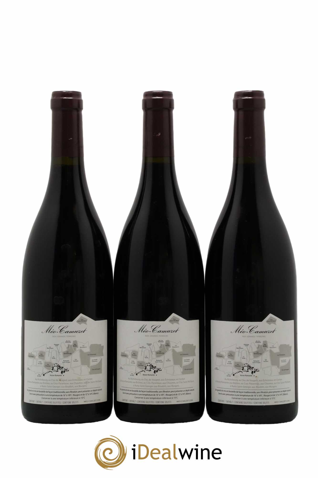 Corton Grand Cru La Vigne au Saint Méo-Camuzet (Domaine) 2017 - Lot de 3 bouteilles - 1