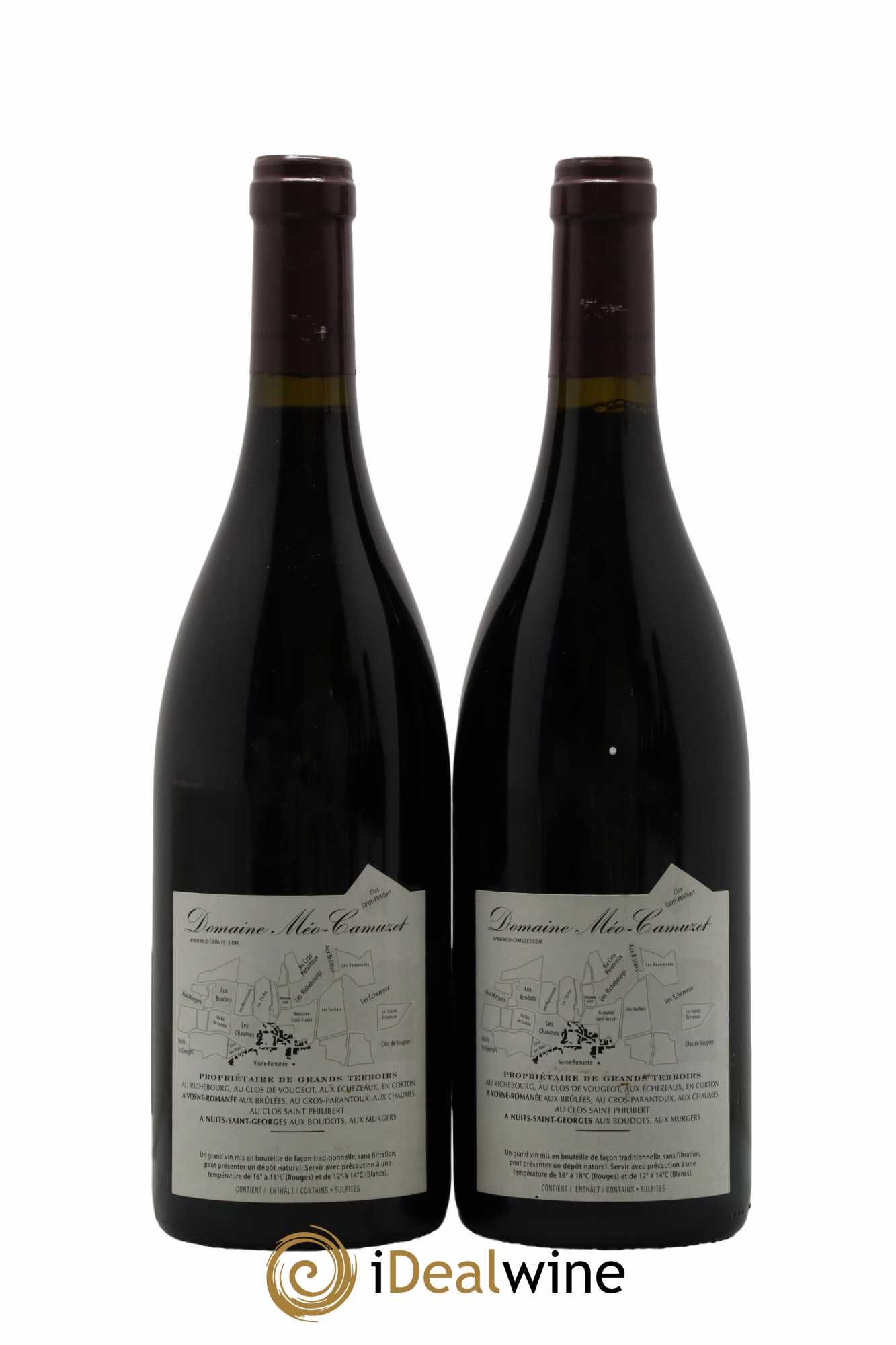 Corton Grand Cru La Vigne au Saint Méo-Camuzet (Domaine) 2013 - Lot de 2 bouteilles - 1