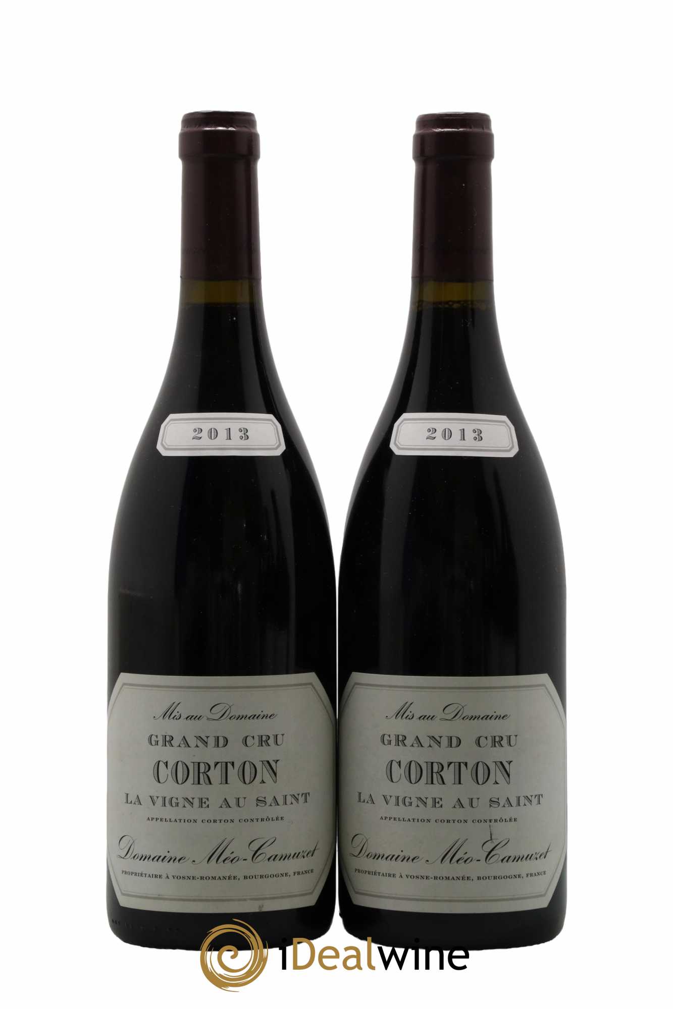 Corton Grand Cru La Vigne au Saint Méo-Camuzet (Domaine) 2013 - Lot de 2 bouteilles - 0