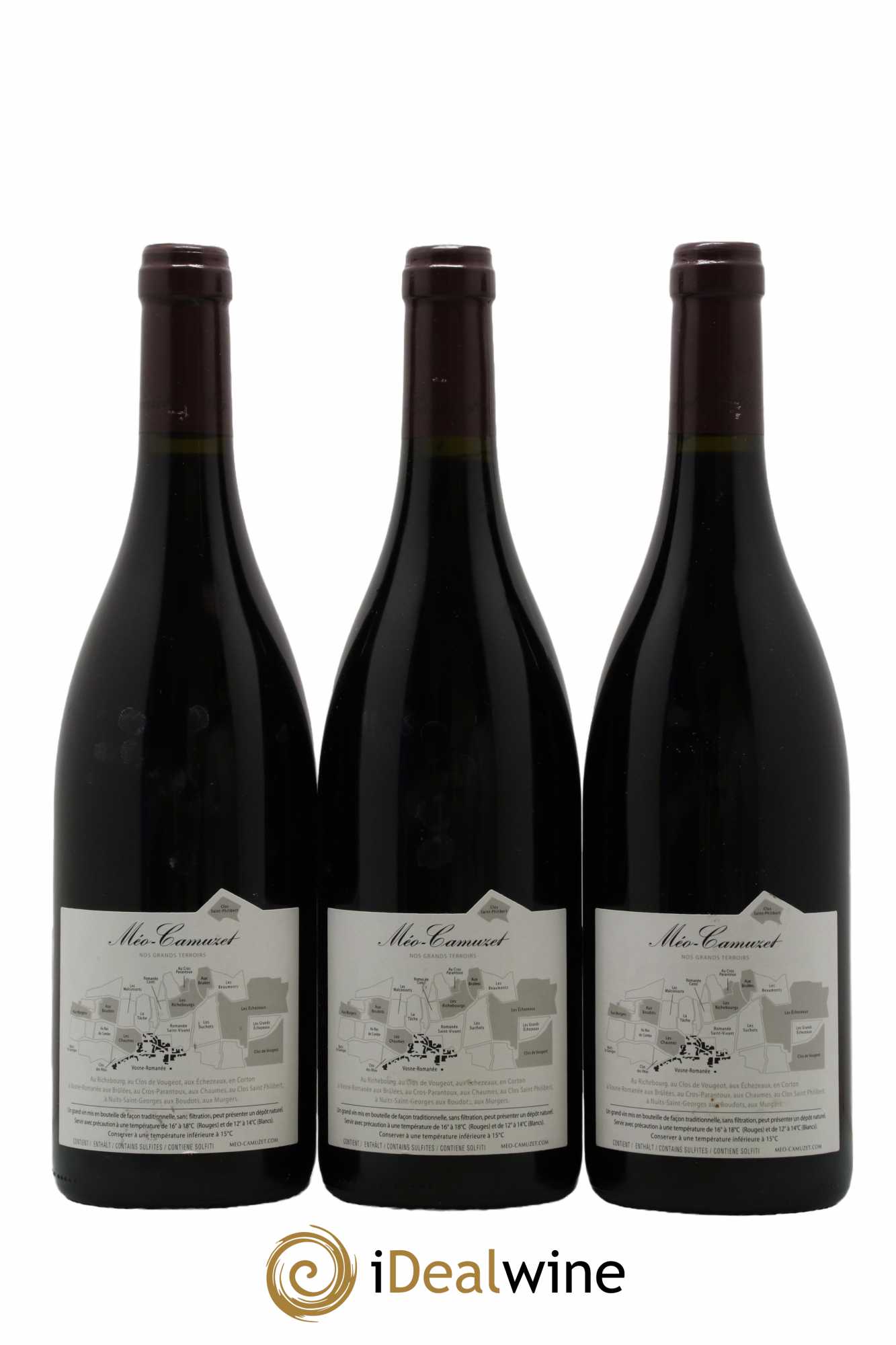 Corton Grand Cru La Vigne au Saint Méo-Camuzet (Domaine) 2017 - Lot de 3 bouteilles - 1