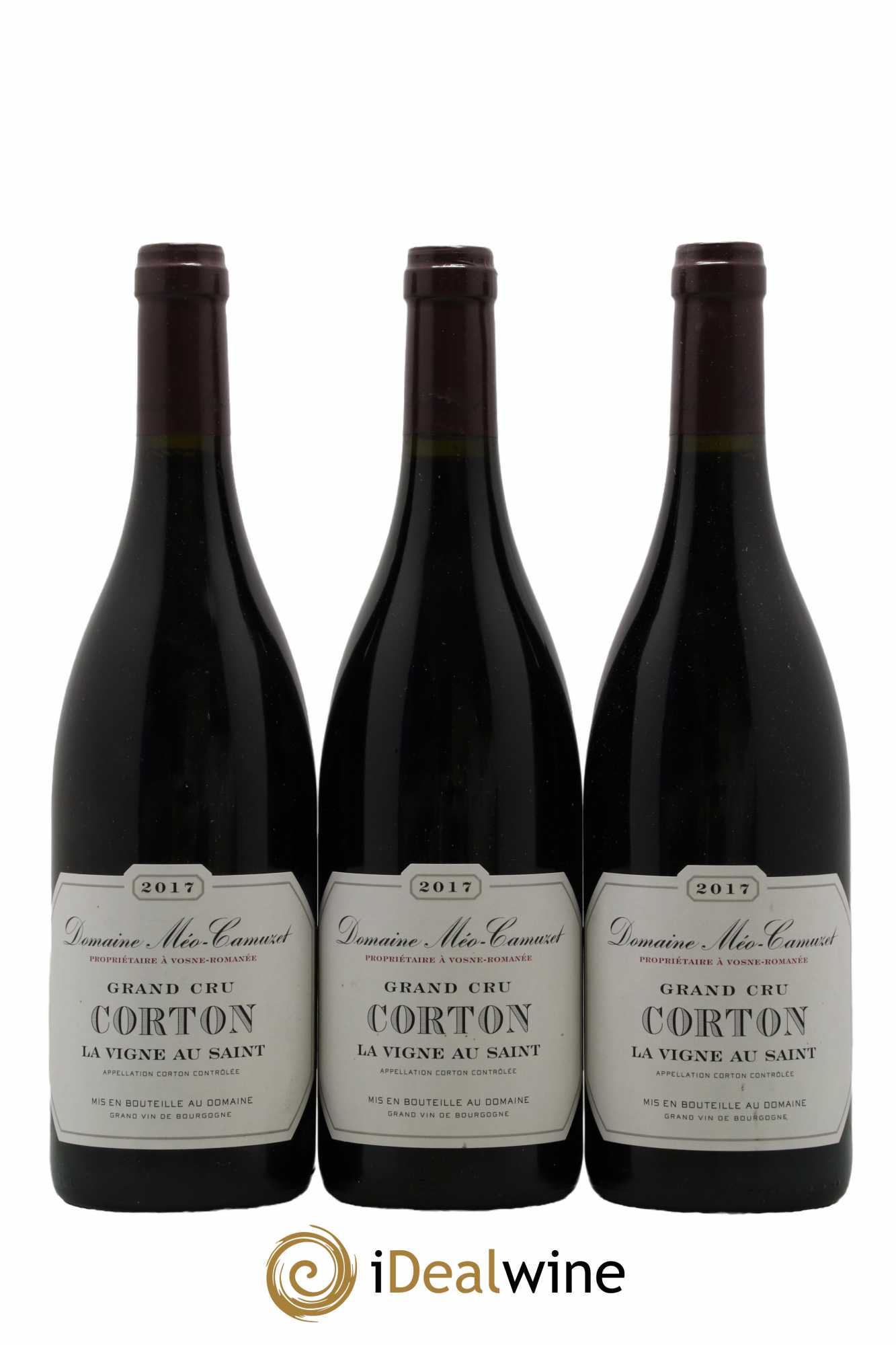 Corton Grand Cru La Vigne au Saint Méo-Camuzet (Domaine) 2017 - Lot de 3 bouteilles - 0