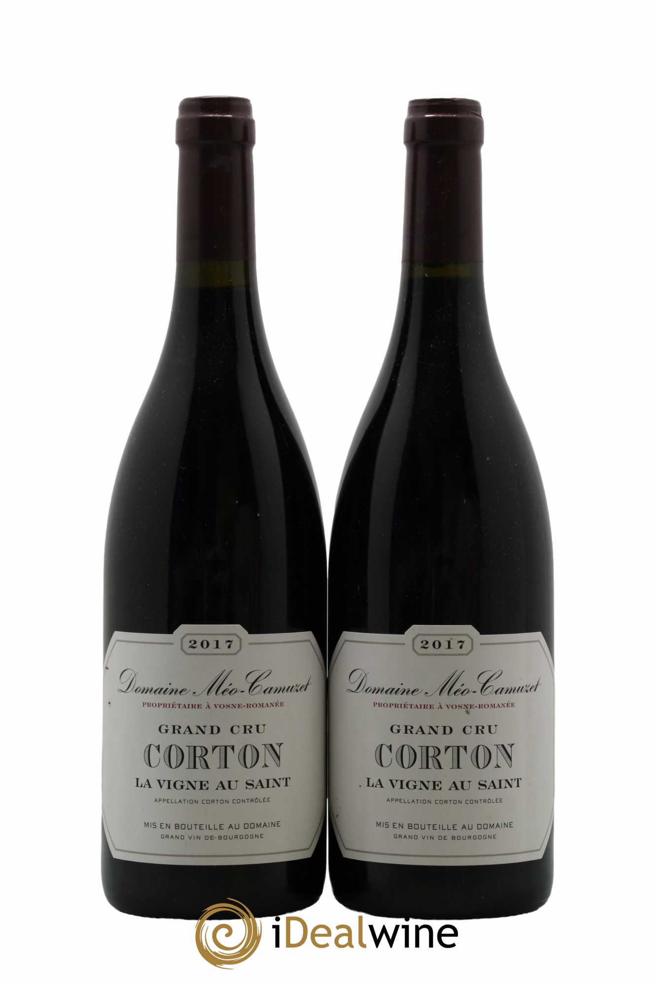 Corton Grand Cru La Vigne au Saint Méo-Camuzet (Domaine) 2017 - Lot de 2 bouteilles - 0