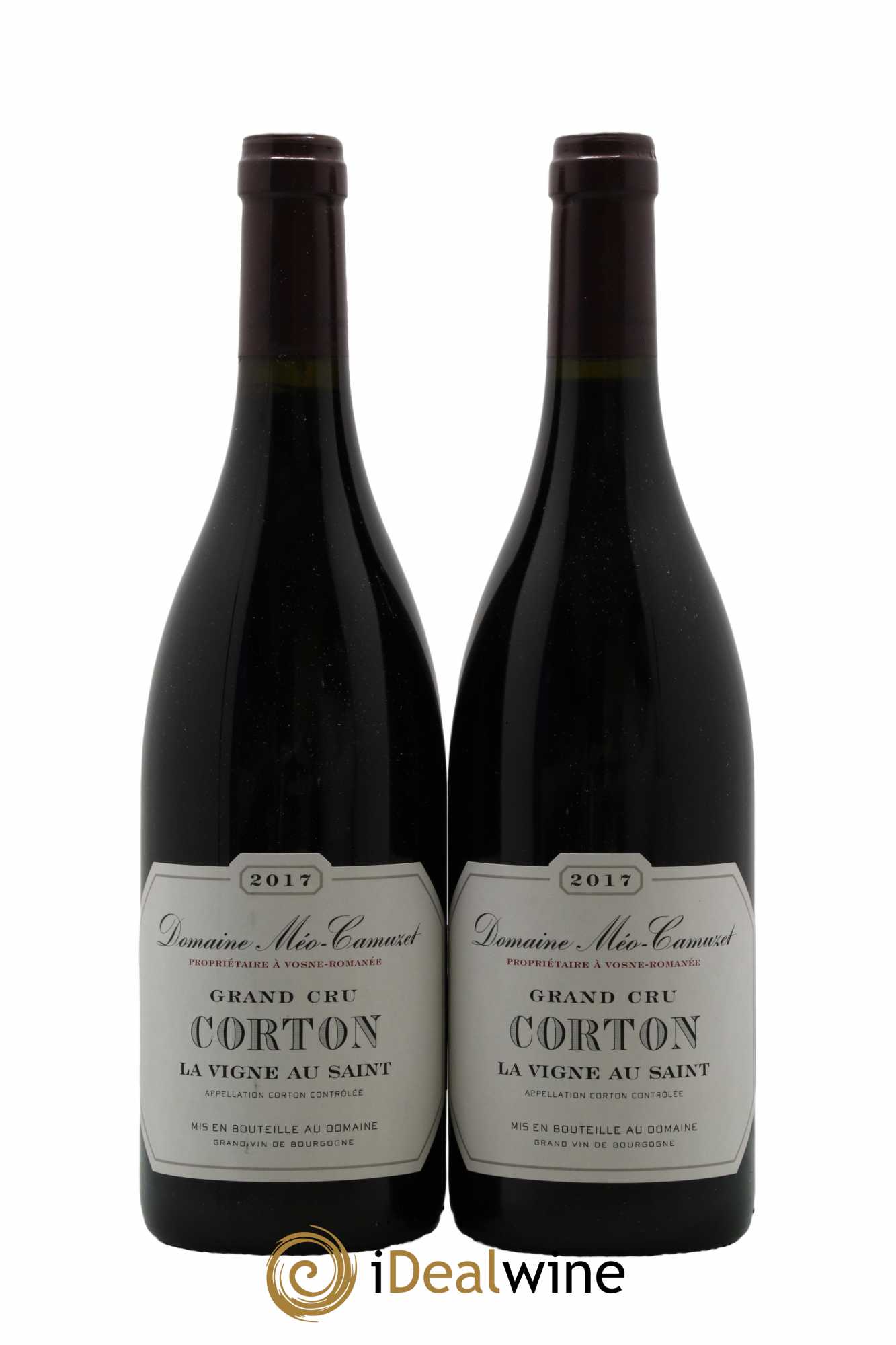 Corton Grand Cru La Vigne au Saint Méo-Camuzet (Domaine) 2017 - Lot de 2 bouteilles - 0