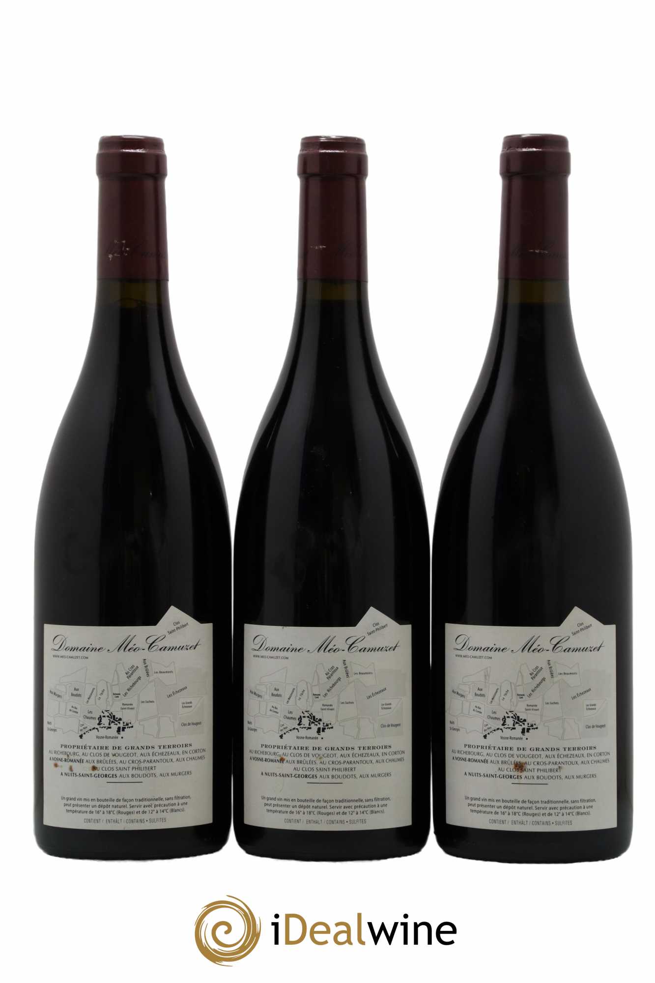 Corton Grand Cru La Vigne au Saint Méo-Camuzet (Domaine) 2011 - Lot de 3 bouteilles - 1