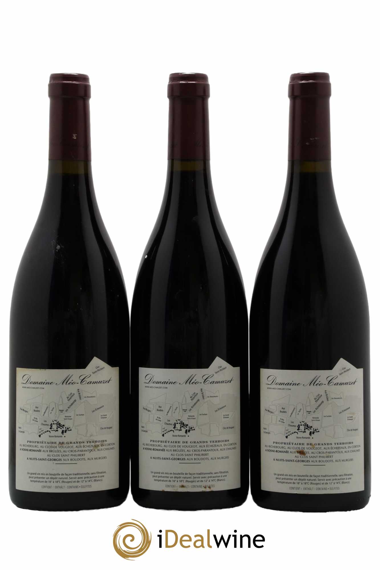 Corton Grand Cru La Vigne au Saint Méo-Camuzet (Domaine) 2011 - Lot de 3 bouteilles - 1