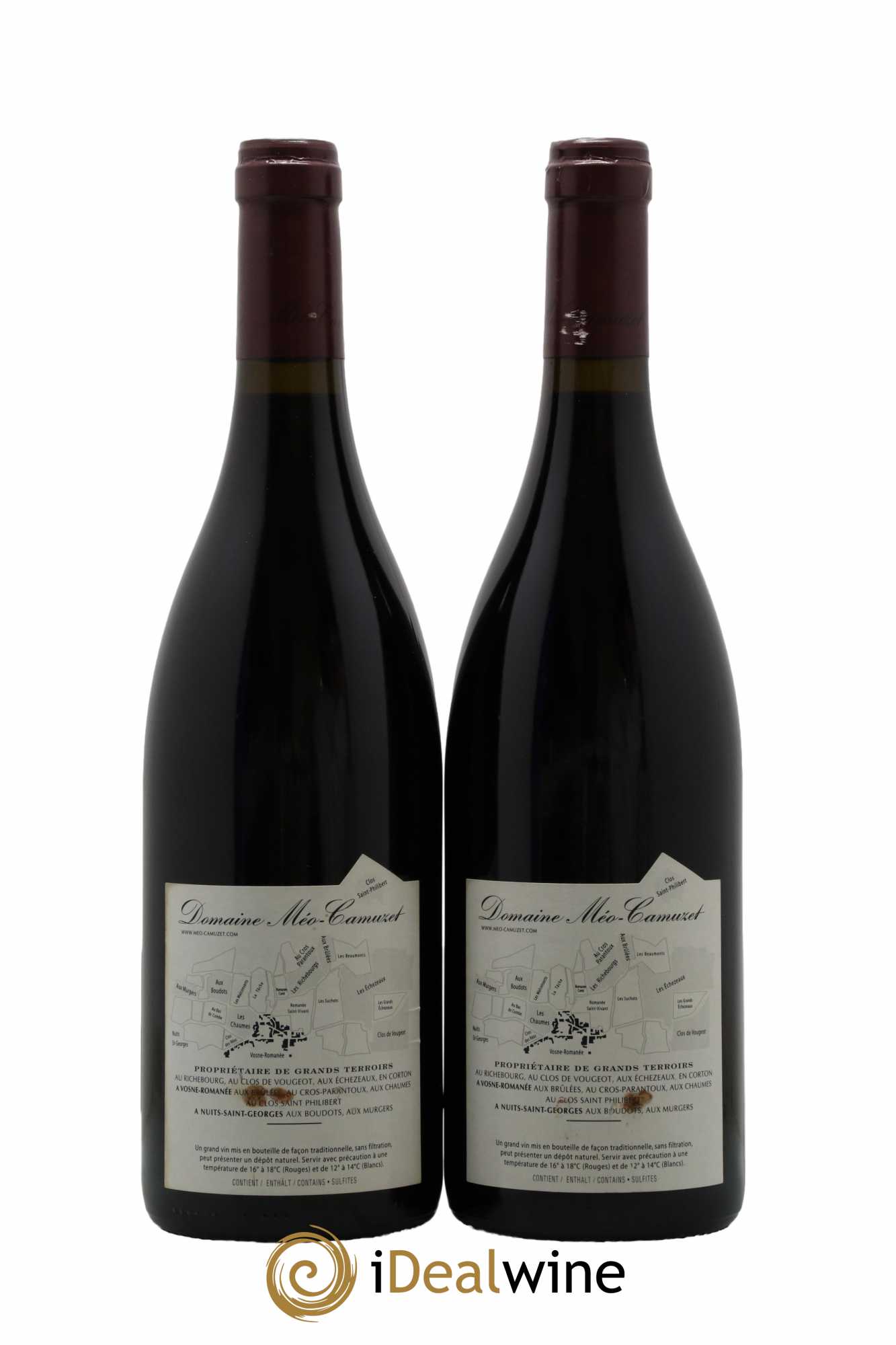 Corton Grand Cru La Vigne au Saint Méo-Camuzet (Domaine) 2011 - Lot de 2 bouteilles - 1