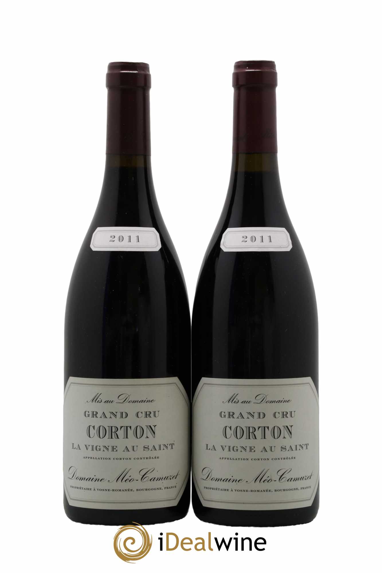 Corton Grand Cru La Vigne au Saint Méo-Camuzet (Domaine) 2011 - Lot de 2 bouteilles - 0