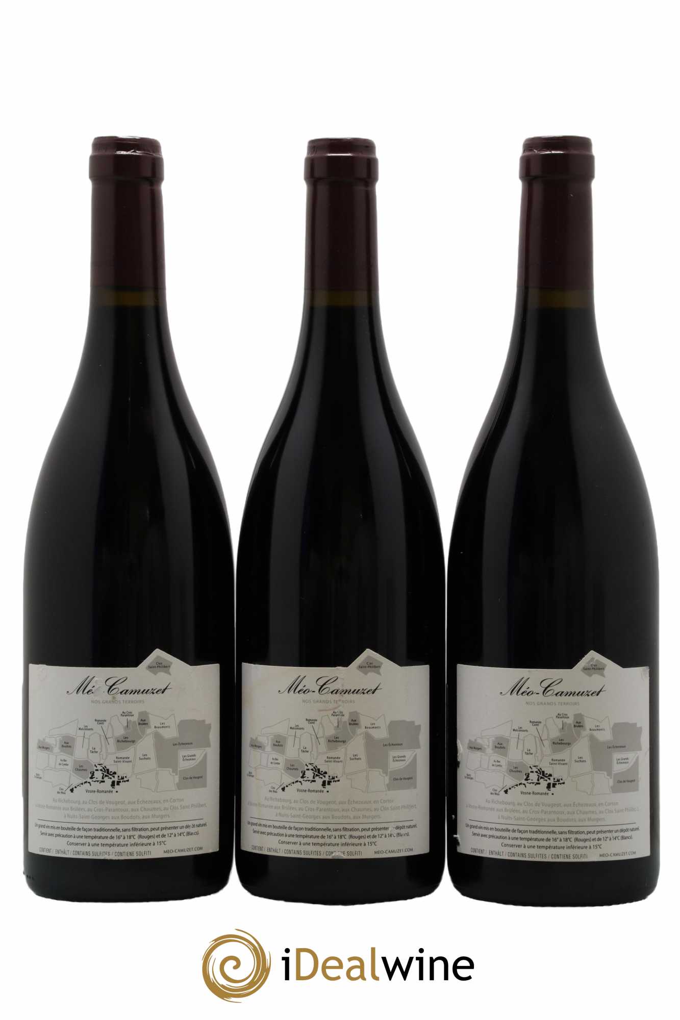 Corton Grand Cru La Vigne au Saint Méo-Camuzet (Domaine) 2019 - Lot de 3 bouteilles - 1