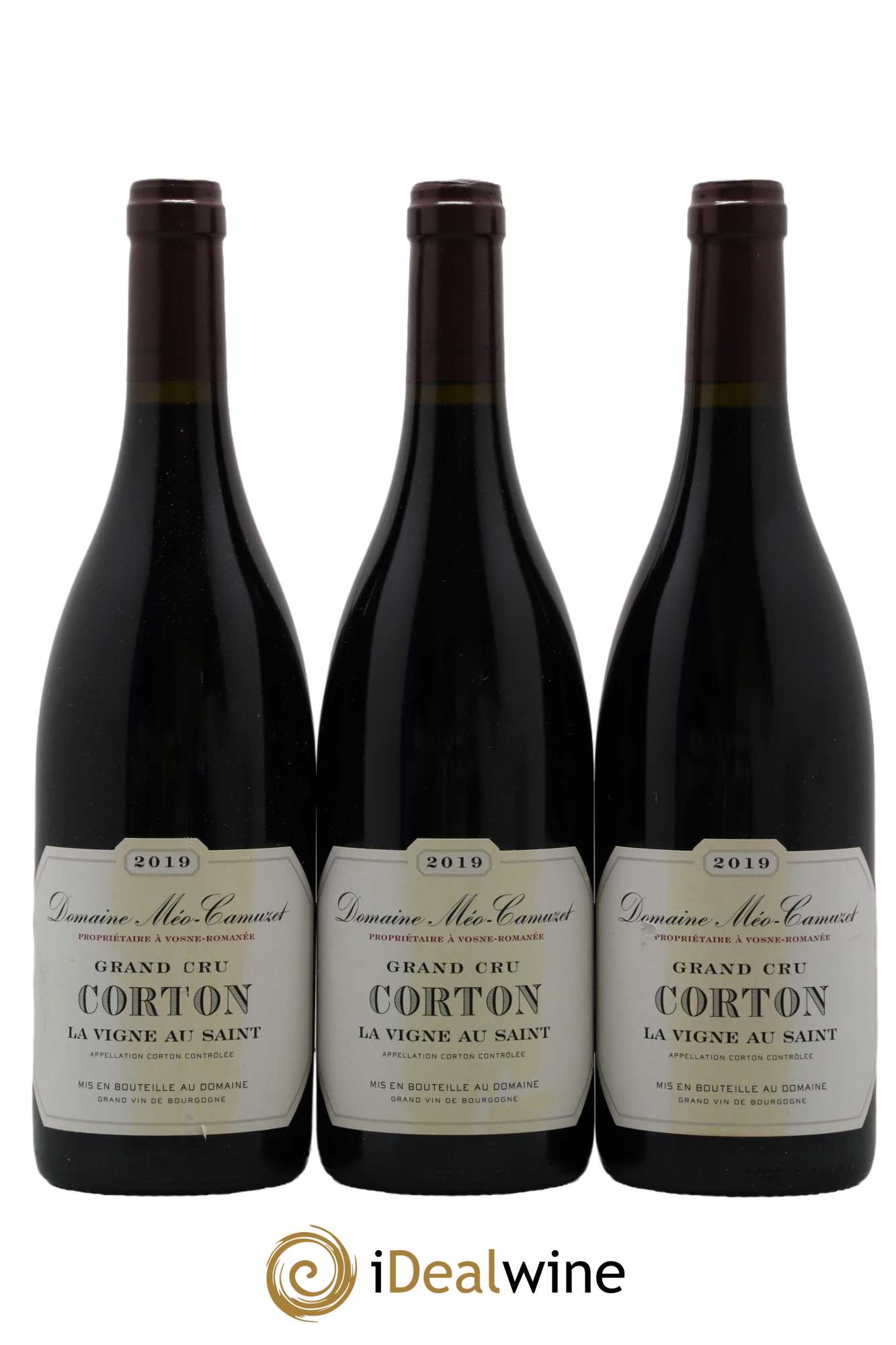 Corton Grand Cru La Vigne au Saint Méo-Camuzet (Domaine) 2019 - Lot de 3 bouteilles - 0