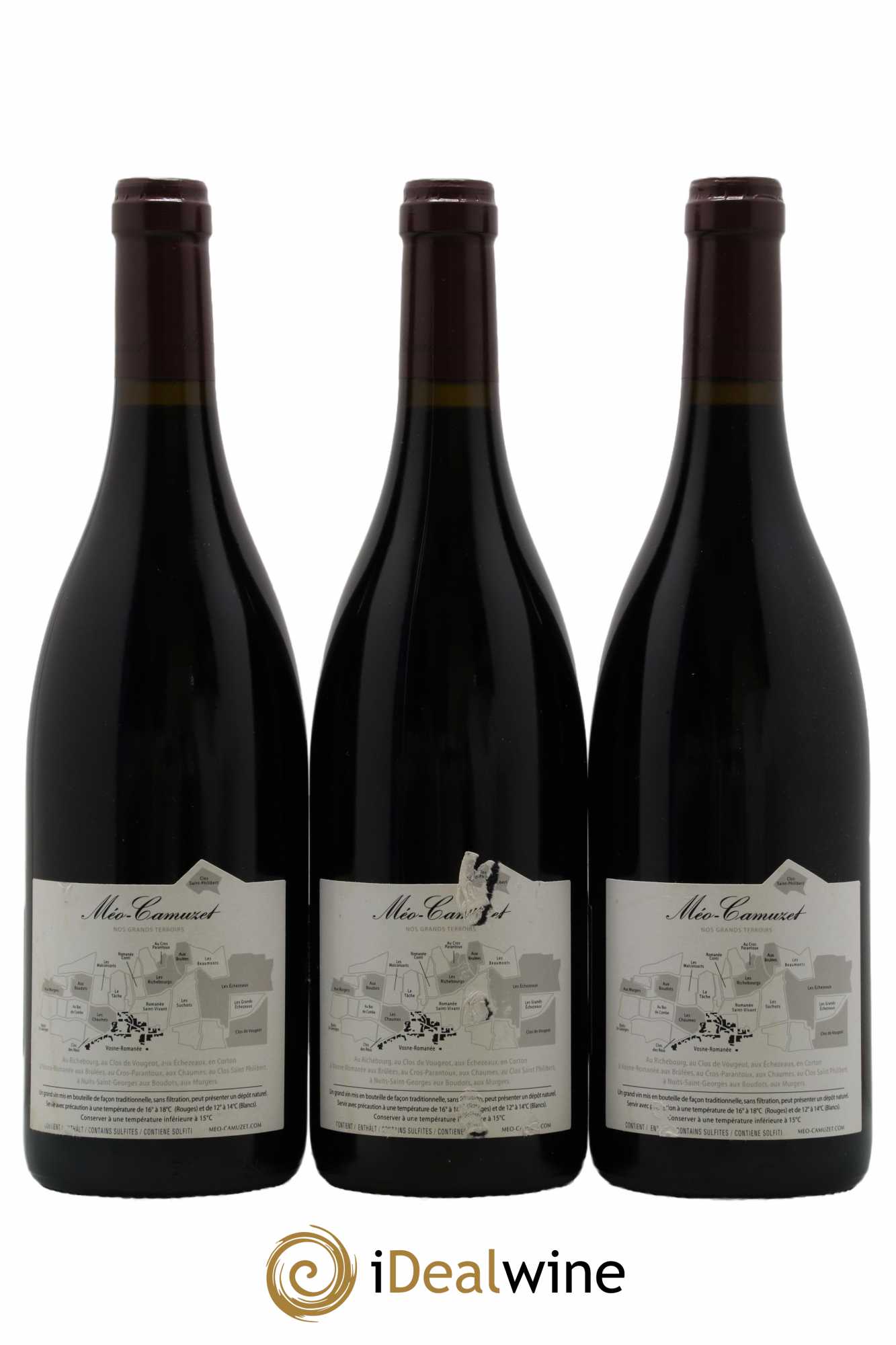Corton Grand Cru La Vigne au Saint Méo-Camuzet (Domaine) 2019 - Lot de 3 bouteilles - 1