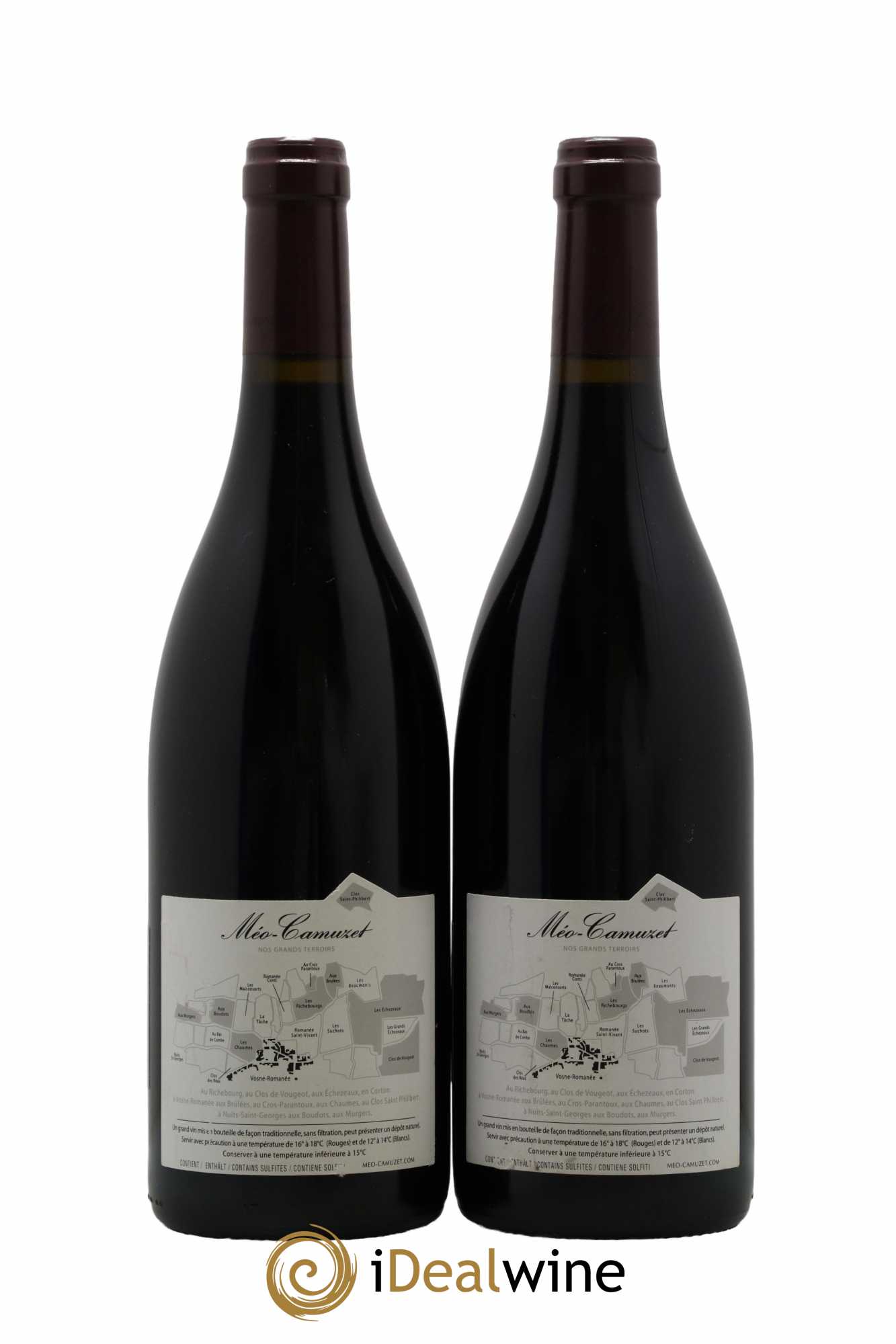 Corton Grand Cru La Vigne au Saint Méo-Camuzet (Domaine) 2019 - Lot de 2 bouteilles - 1