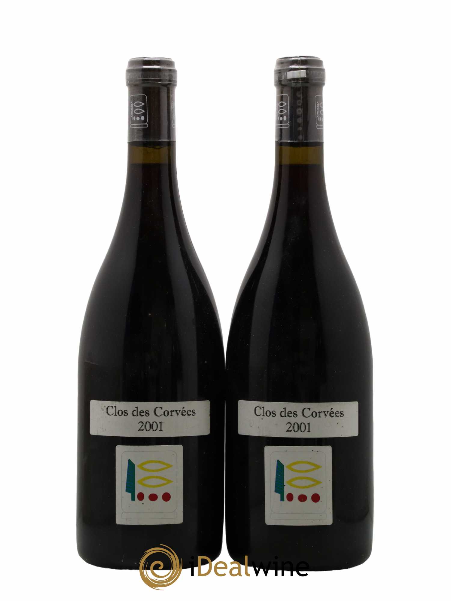 Nuits-Saint-Georges 1er Cru Le Clos des Corvées Prieuré Roch 2001 - Lot de 2 bouteilles - 0