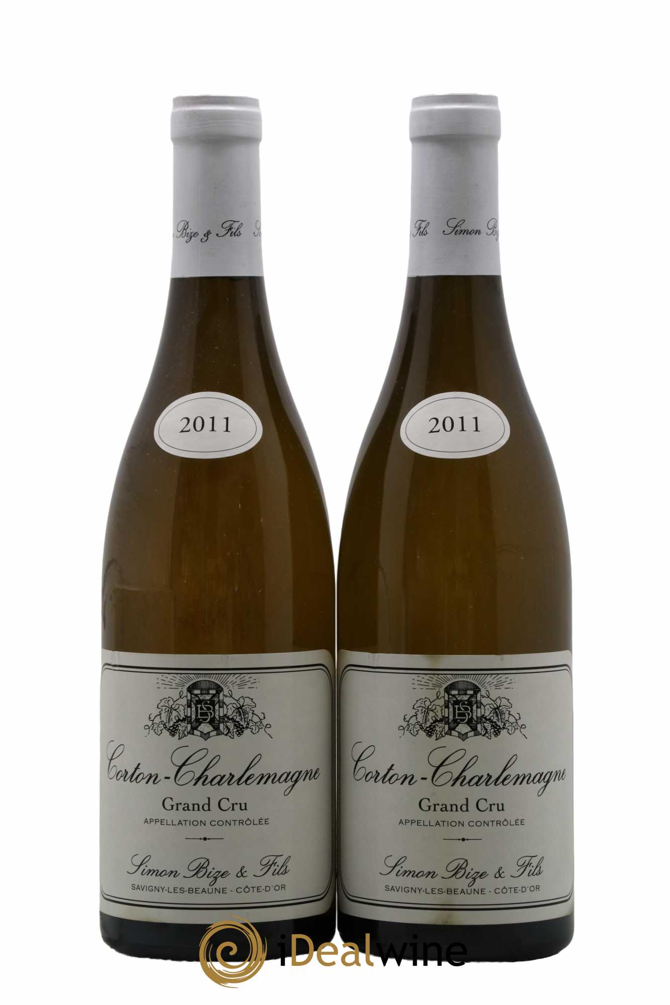 Corton-Charlemagne Grand Cru Simon Bize & Fils 2011 - Lot de 2 bouteilles - 0