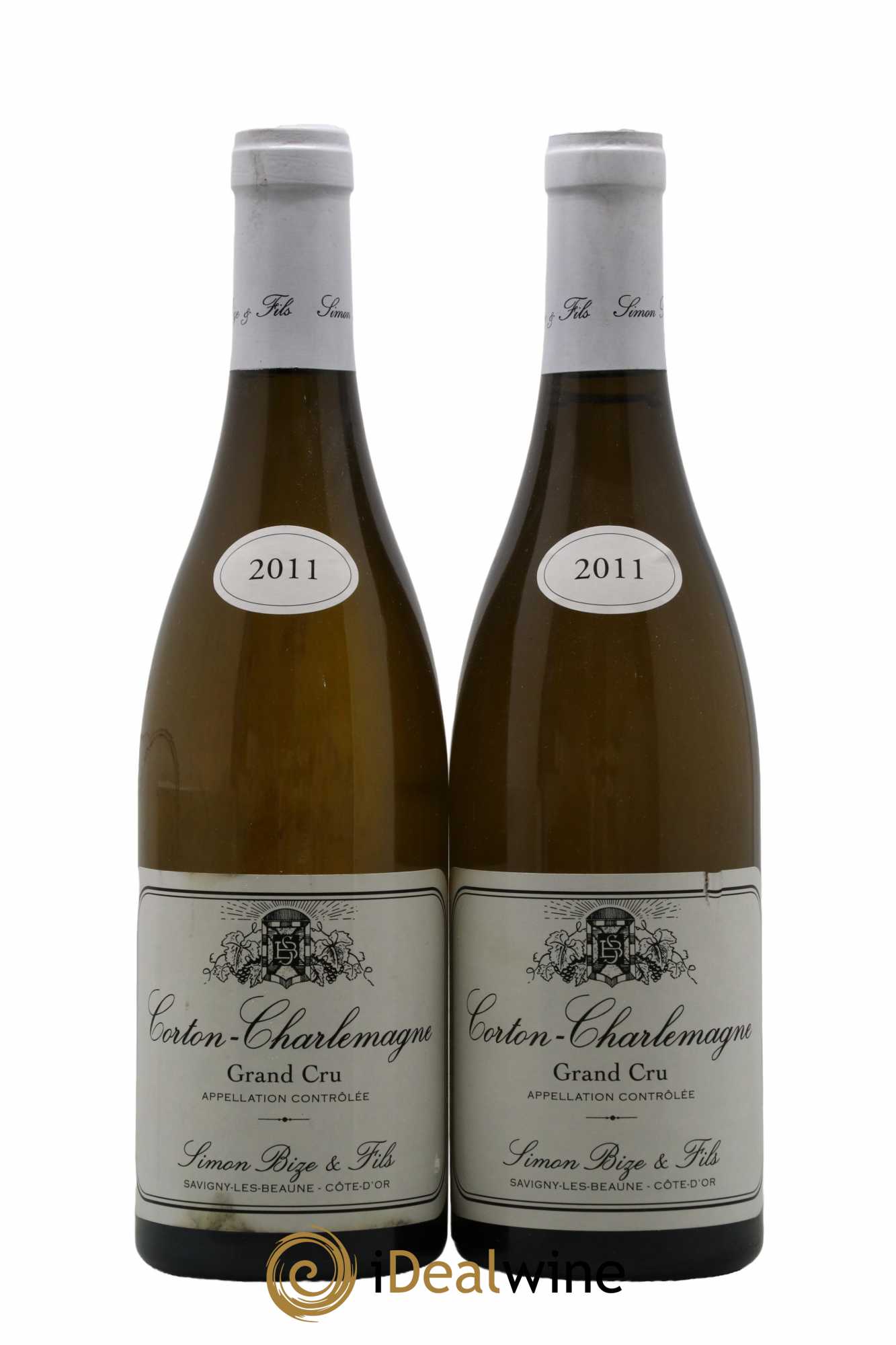 Corton-Charlemagne Grand Cru Simon Bize & Fils 2011 - Lot de 2 bouteilles - 0