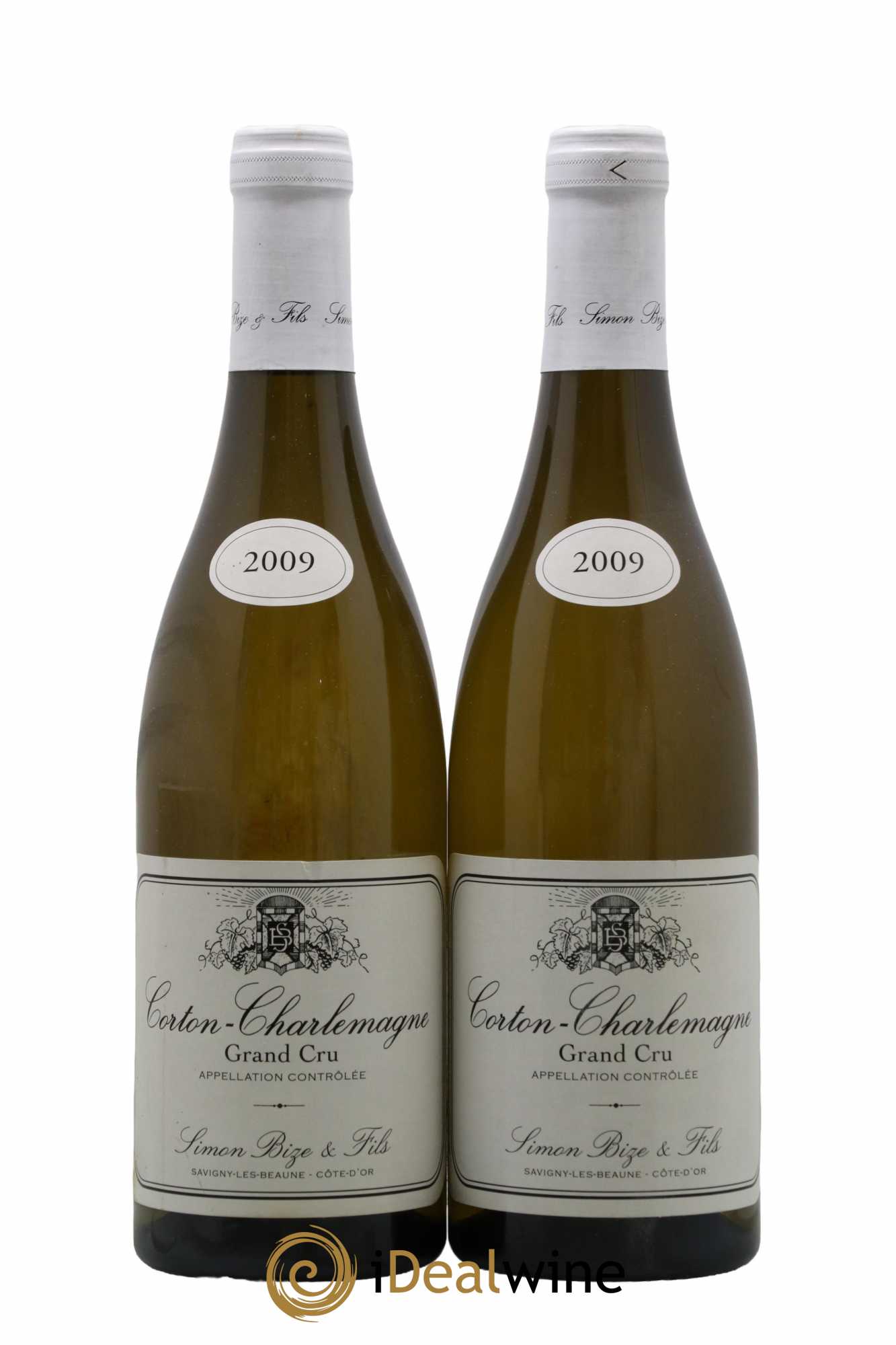 Corton-Charlemagne Grand Cru Simon Bize & Fils 2009 - Posten von 2 Flaschen - 0