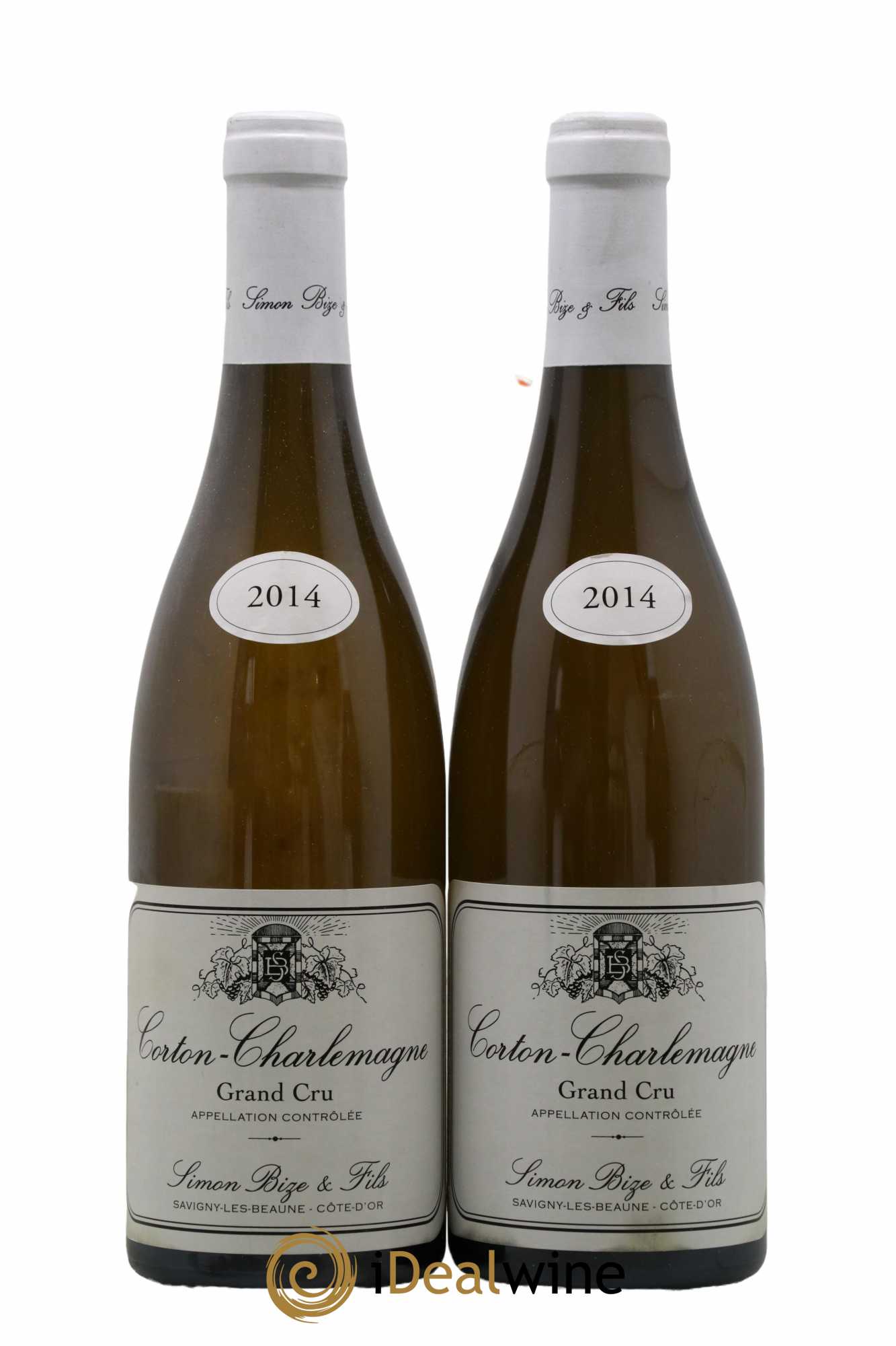 Corton-Charlemagne Grand Cru Simon Bize & Fils 2014 - Lot de 2 bouteilles - 0