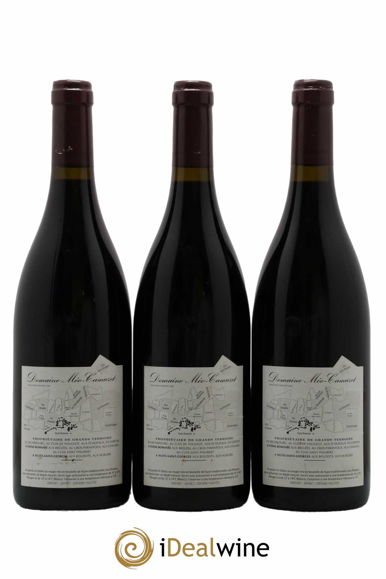 Corton Grand Cru La Vigne au Saint Méo-Camuzet (Domaine) 2015 - Lot de 3 bouteilles - 1