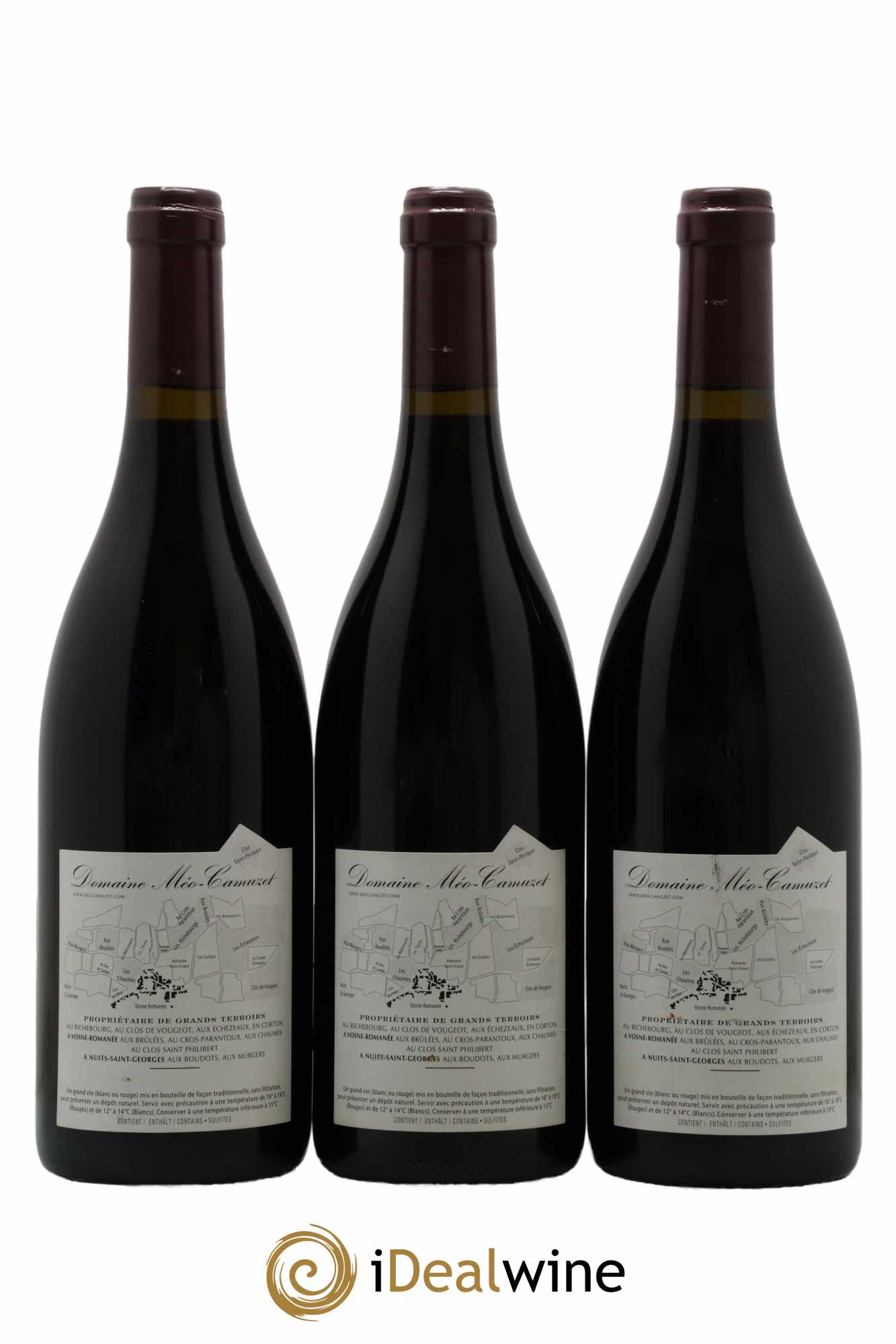 Corton Grand Cru La Vigne au Saint Méo-Camuzet (Domaine) 2015 - Lot de 3 bouteilles - 1