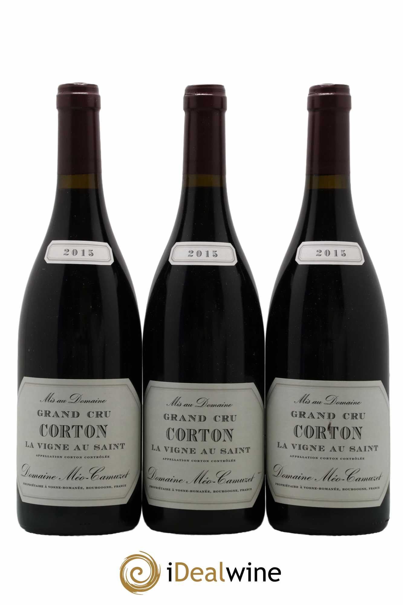 Corton Grand Cru La Vigne au Saint Méo-Camuzet (Domaine) 2015 - Lot de 3 bouteilles - 0