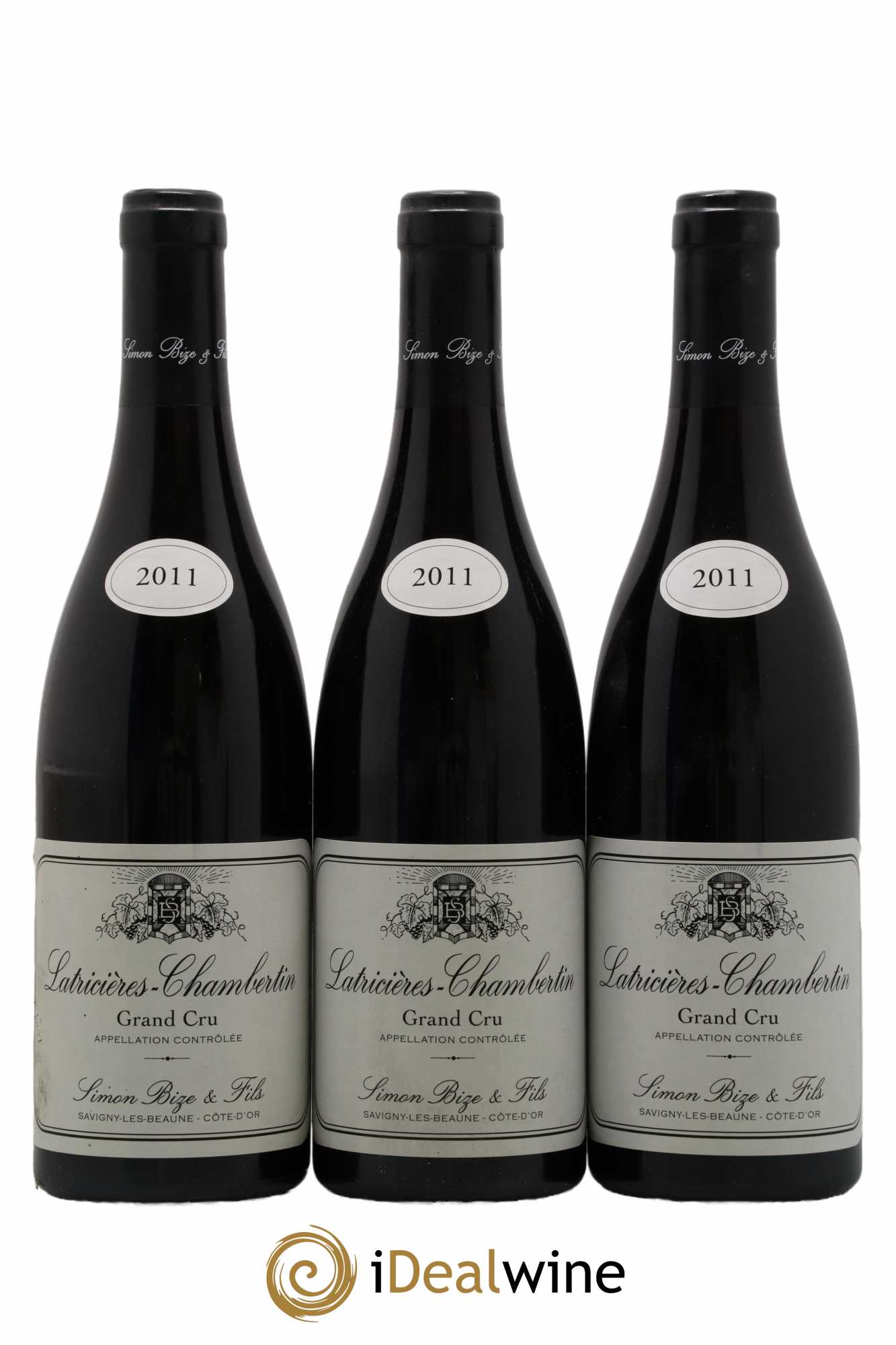 Latricières-Chambertin Grand Cru Simon Bize & Fils 2011 - Lot de 3 bouteilles - 0
