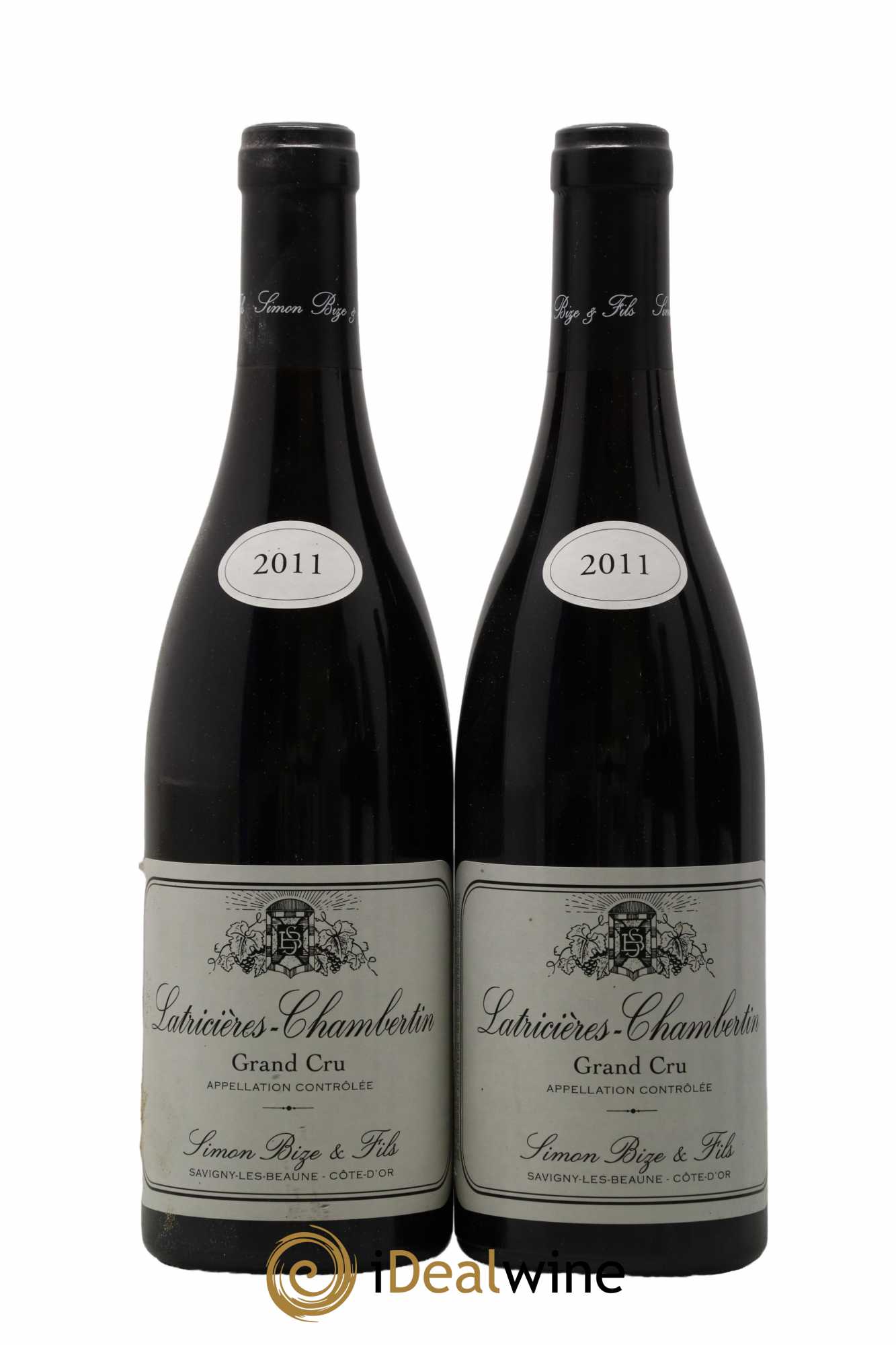 Latricières-Chambertin Grand Cru Simon Bize & Fils 2011 - Lot de 2 bouteilles - 0