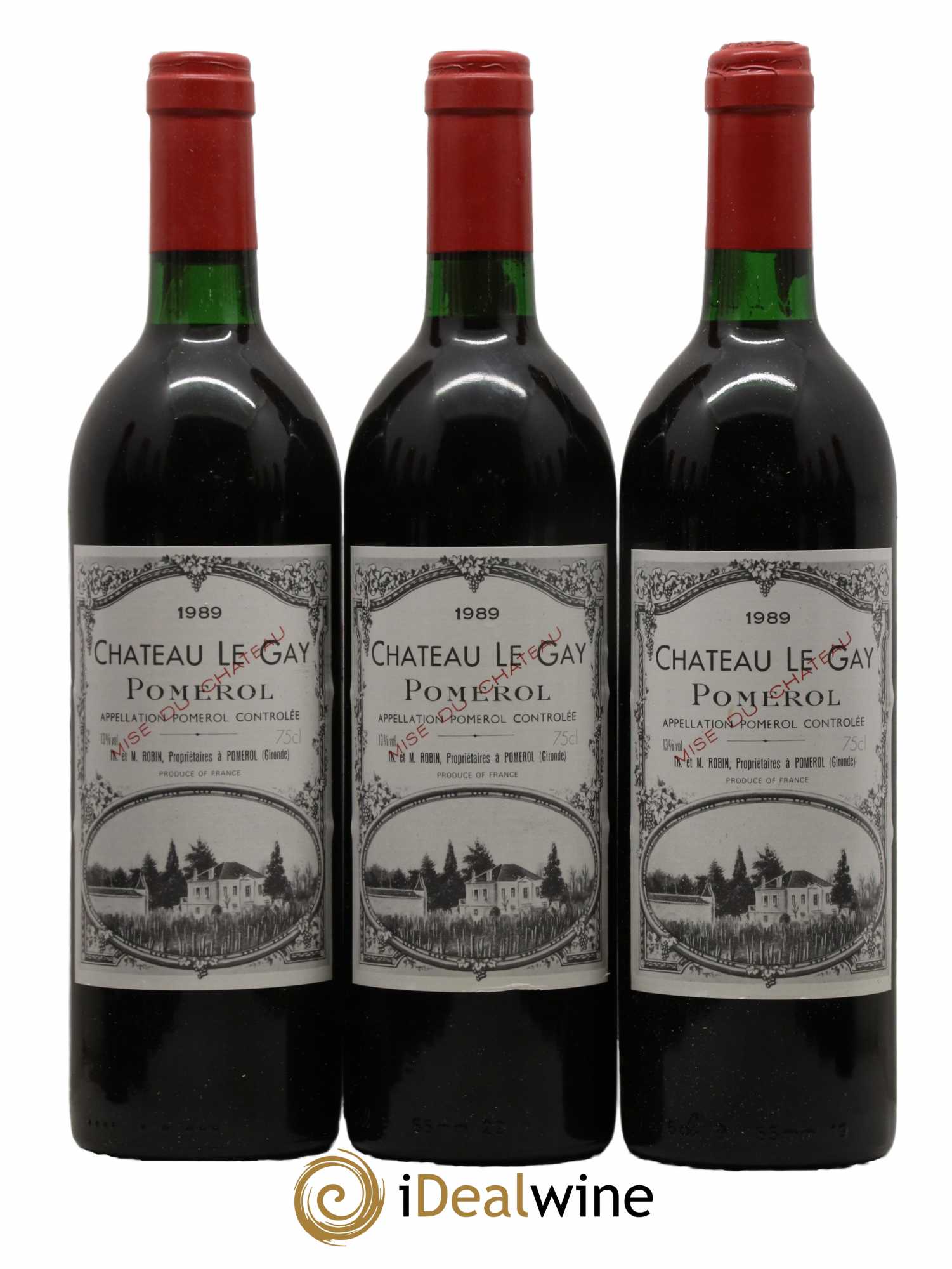 Château Le Gay 1989 - Lot de 12 bouteilles - 1