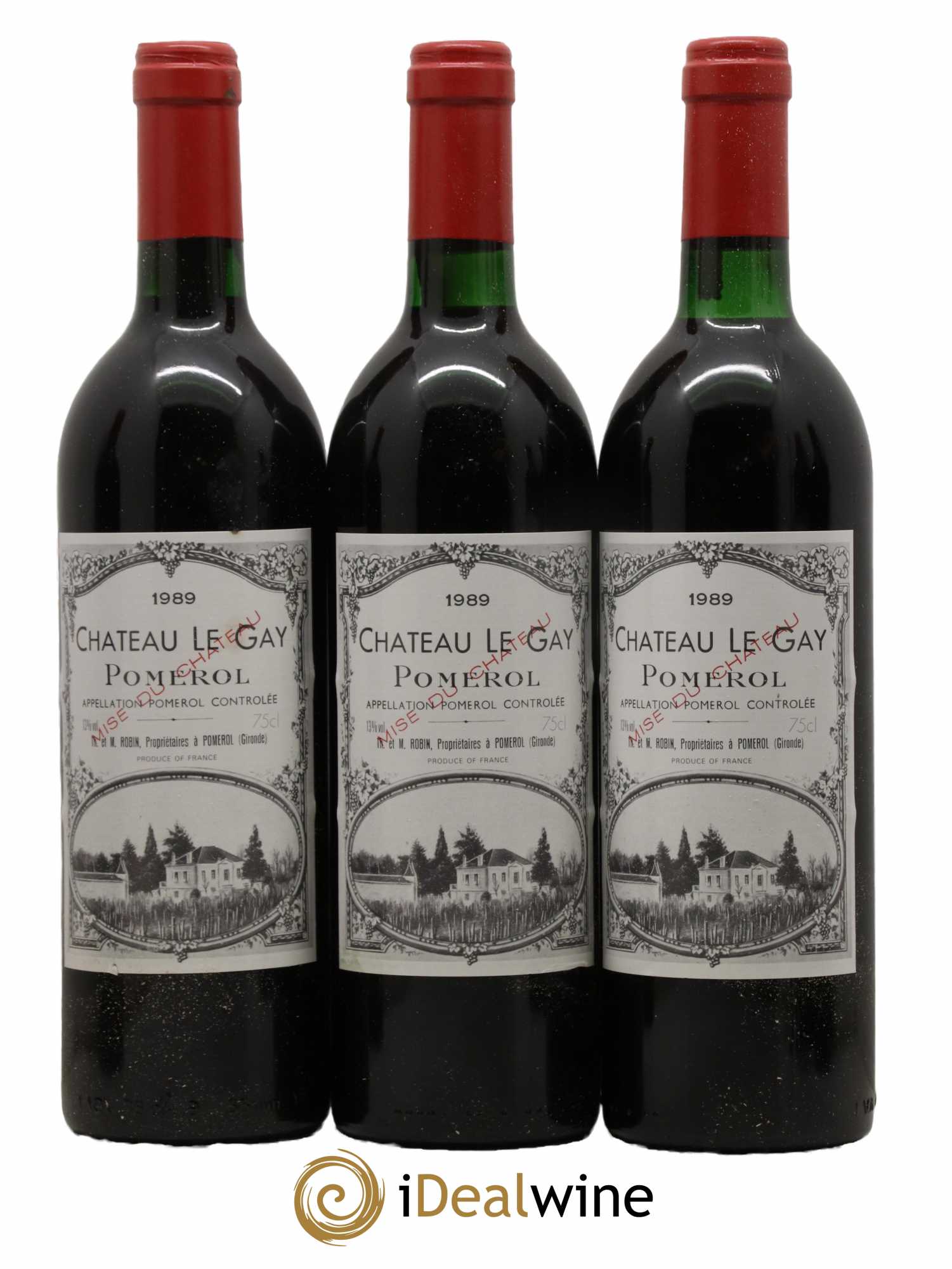 Château Le Gay 1989 - Lot de 12 bouteilles - 3